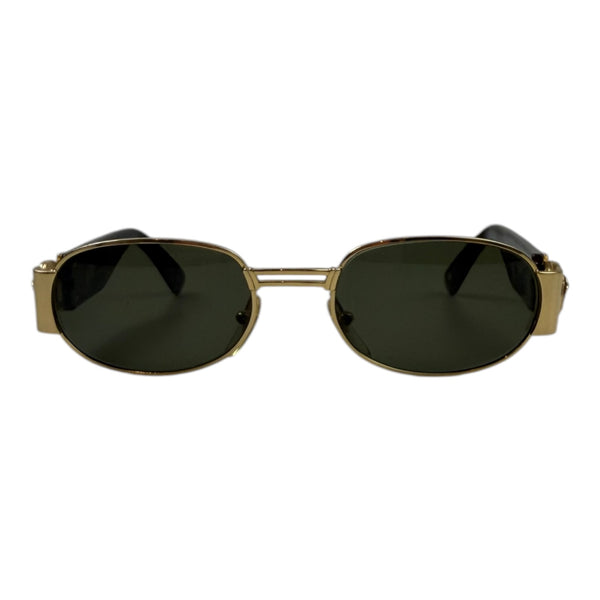 Vintage Gianni Versace Mod S70 Sunglasses Black