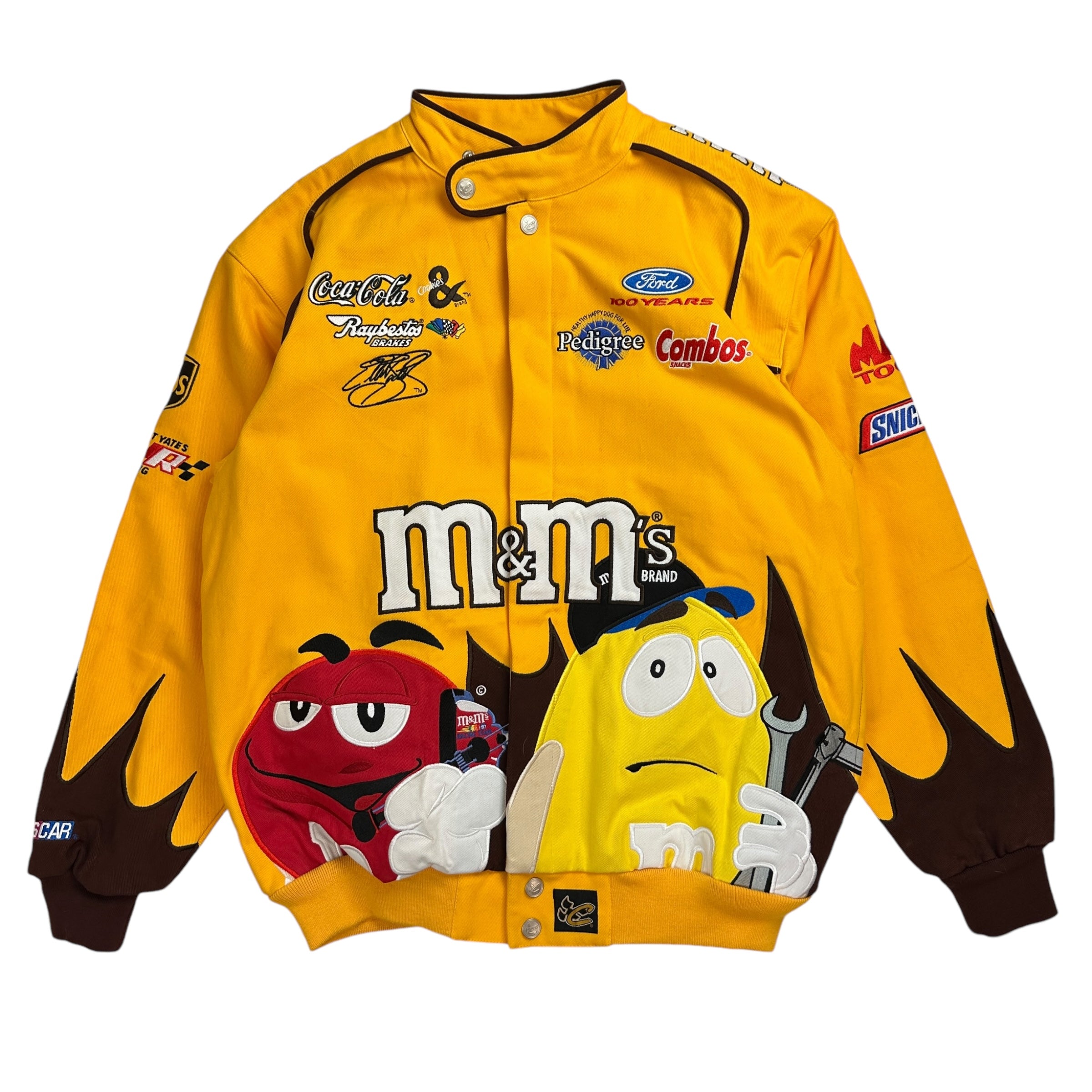 Vintage M&M Elliot Sadler Nascar Jacket