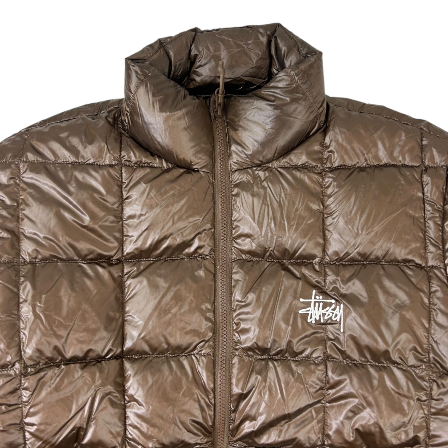 Stussy Mid-Weight Puffer Brown