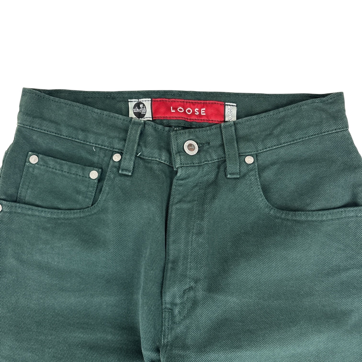 Vintage Levi’s Loose Silver Tab Green
