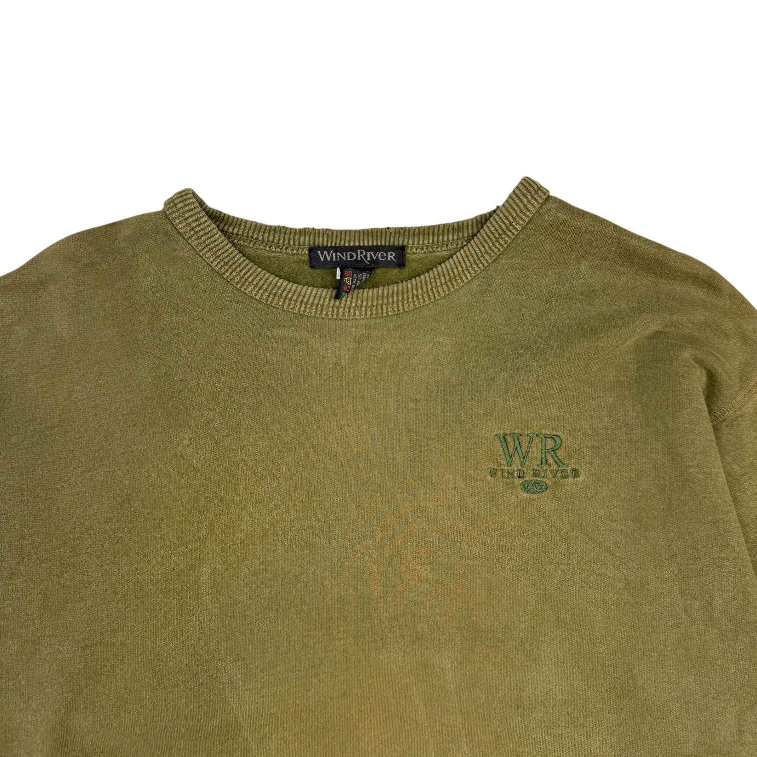Vintage Wind River Crewneck Green