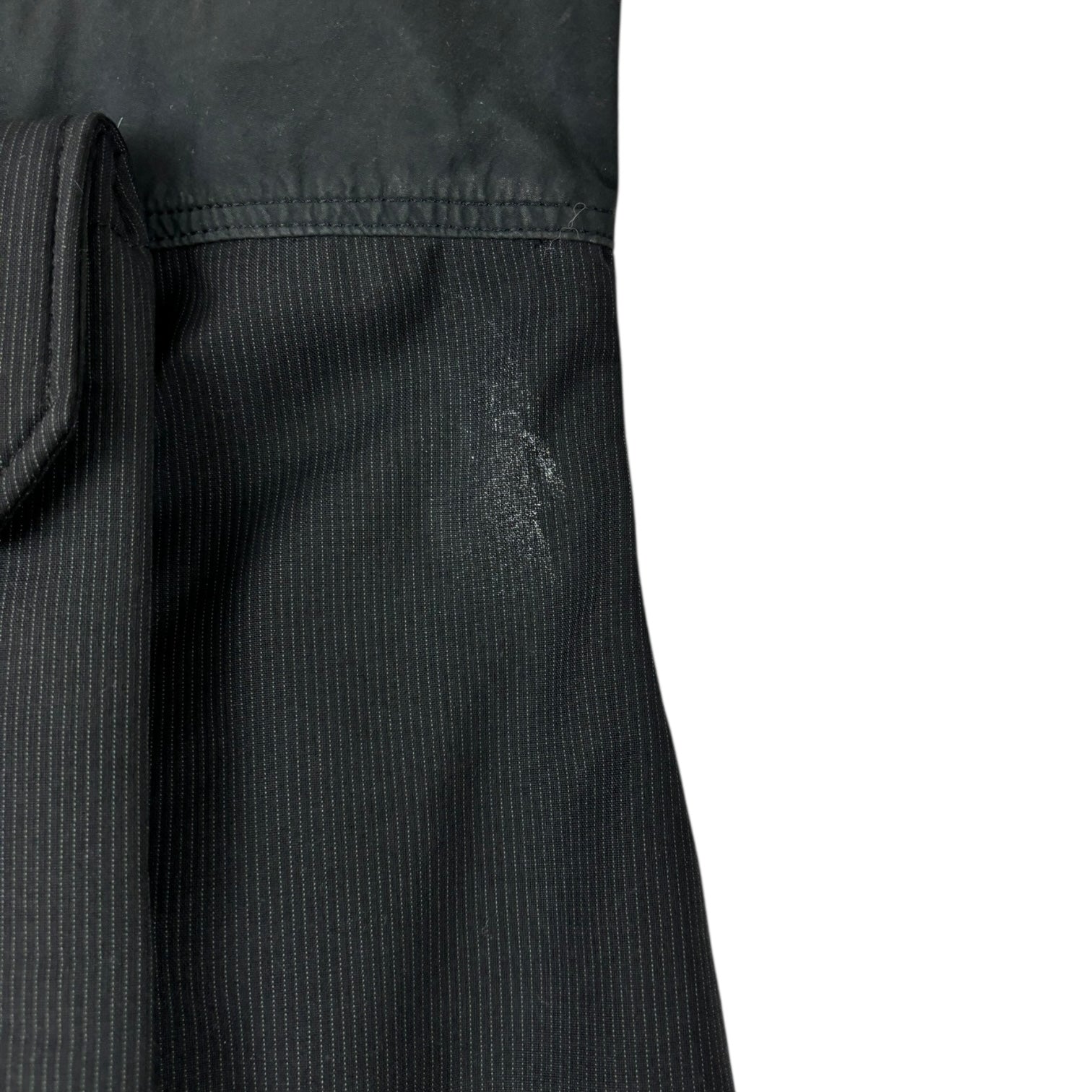 Junya Watanabe x Comme Des Garçons MAN SS19 Pinstripe Utility Down Vest Black