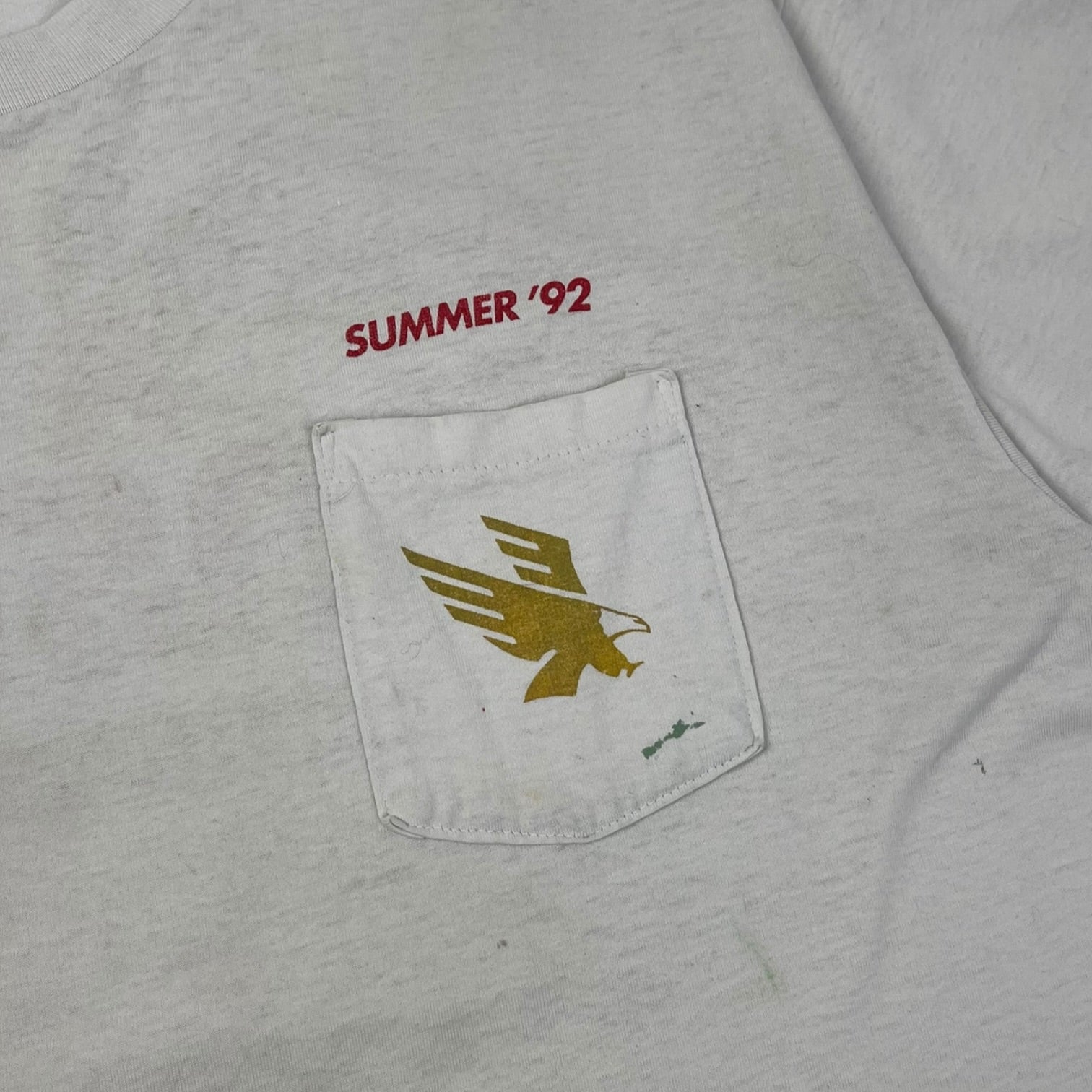 1992 Winston Cigarettes Summer Promo T-Shirt White