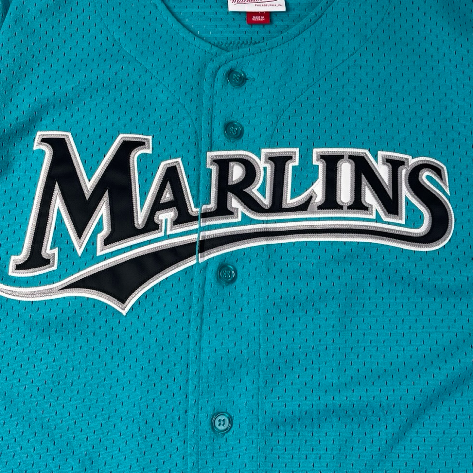 Mitchell & Ness Florida Marlins #8 Dawson MLB Button-Up Jersey
