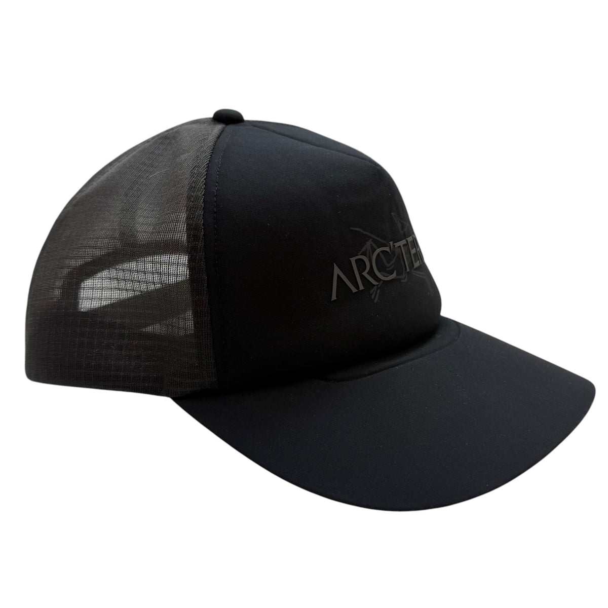 Arcteryx Bird Word Trucker Hat Black