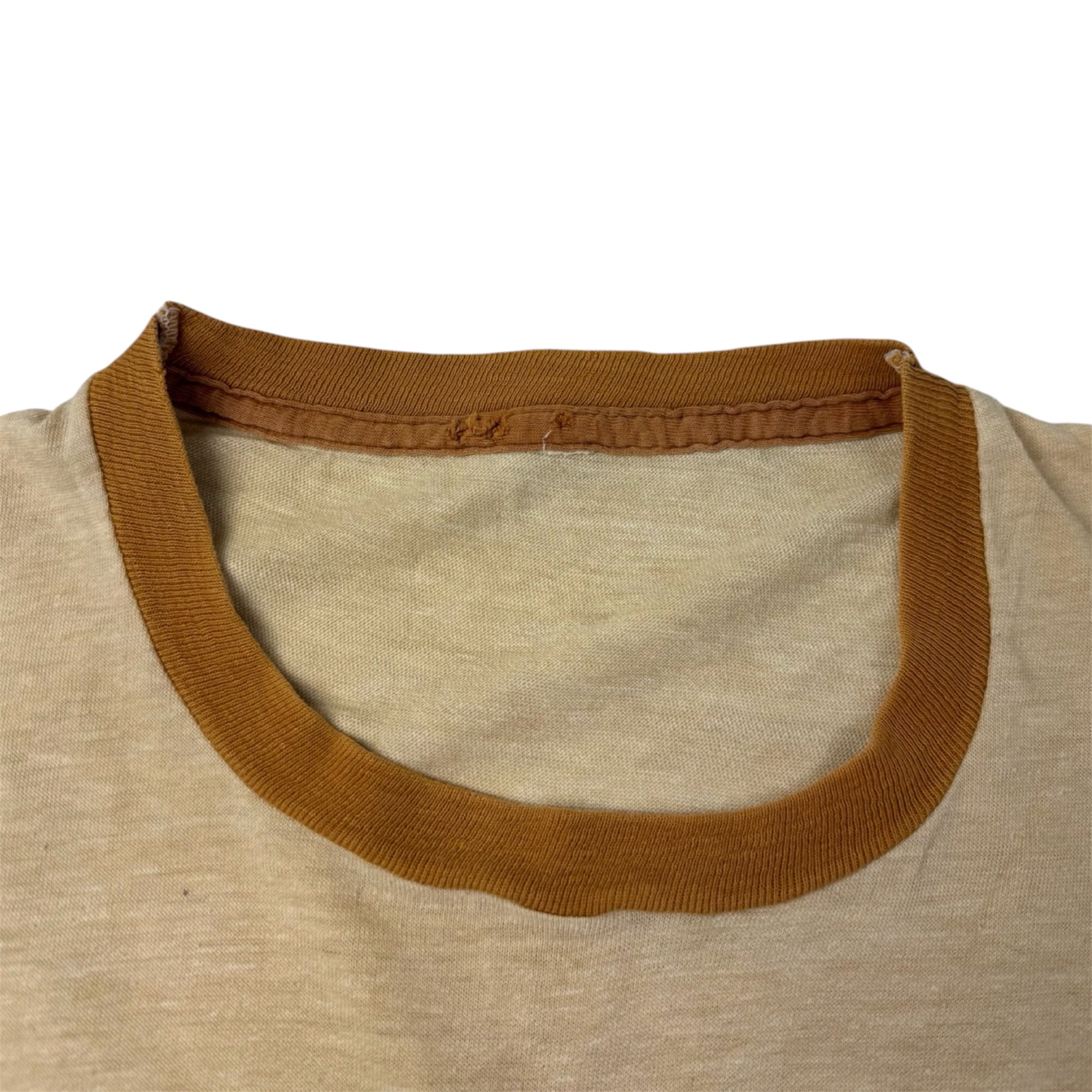 Vintage 70s Tiger “Putting It All On The Line” Ringer T-Shirt