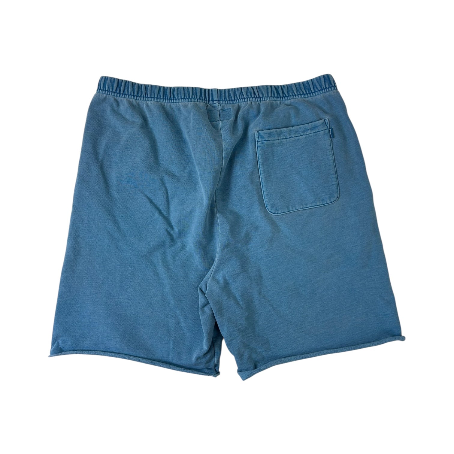 Supreme Leg Embroidery Sweatshort Blue