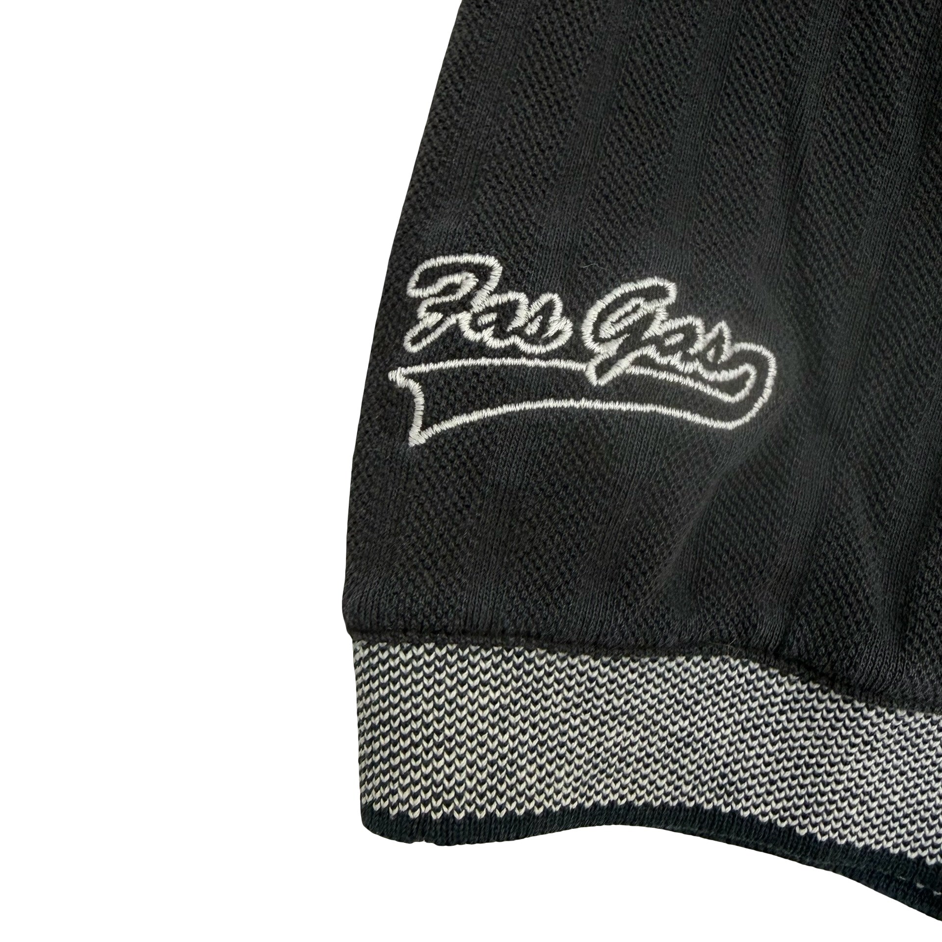 Vintage Ash City Pro Collection Polo Shirt Black