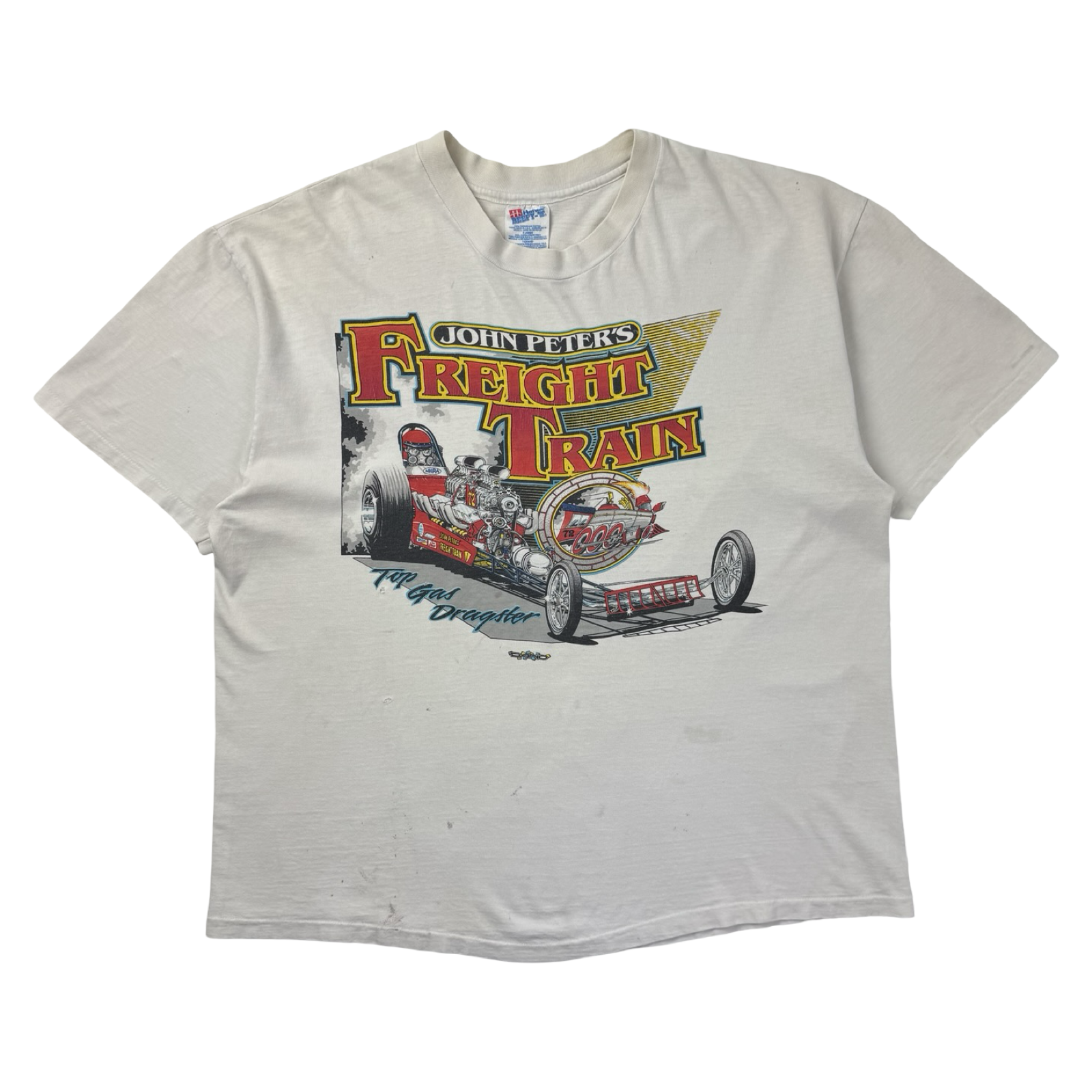 Vintage Dragster Freight Train Racing T-Shirt