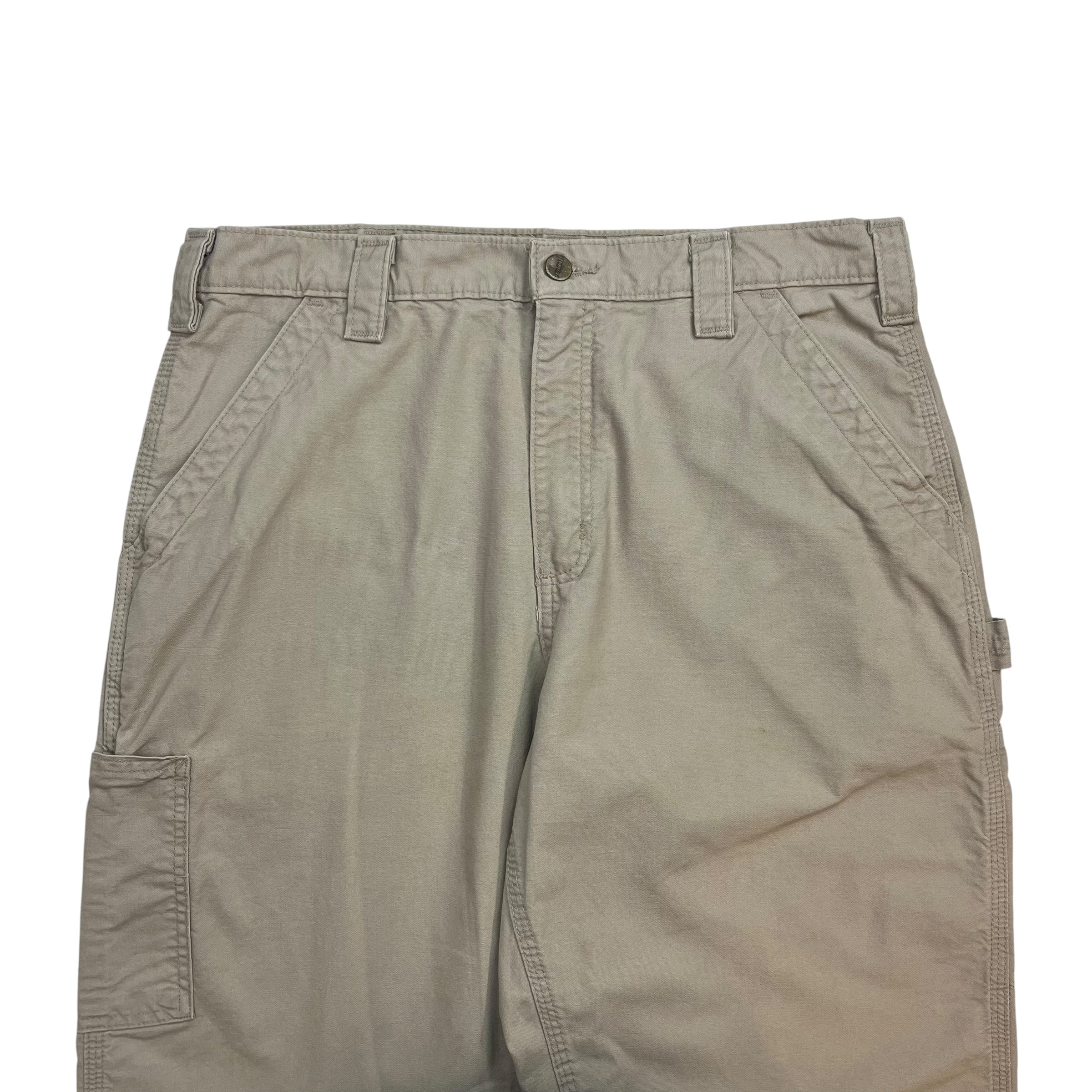 Vintage Carhartt Dungaree Pants Beige
