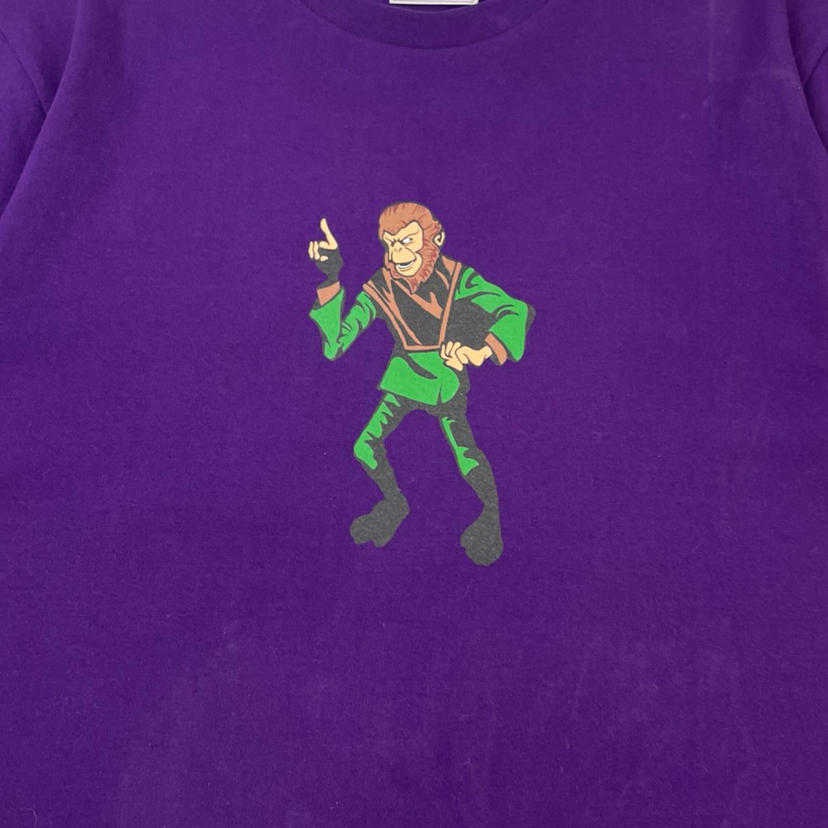 BAPE Ape Graphic T-Shirt Purple