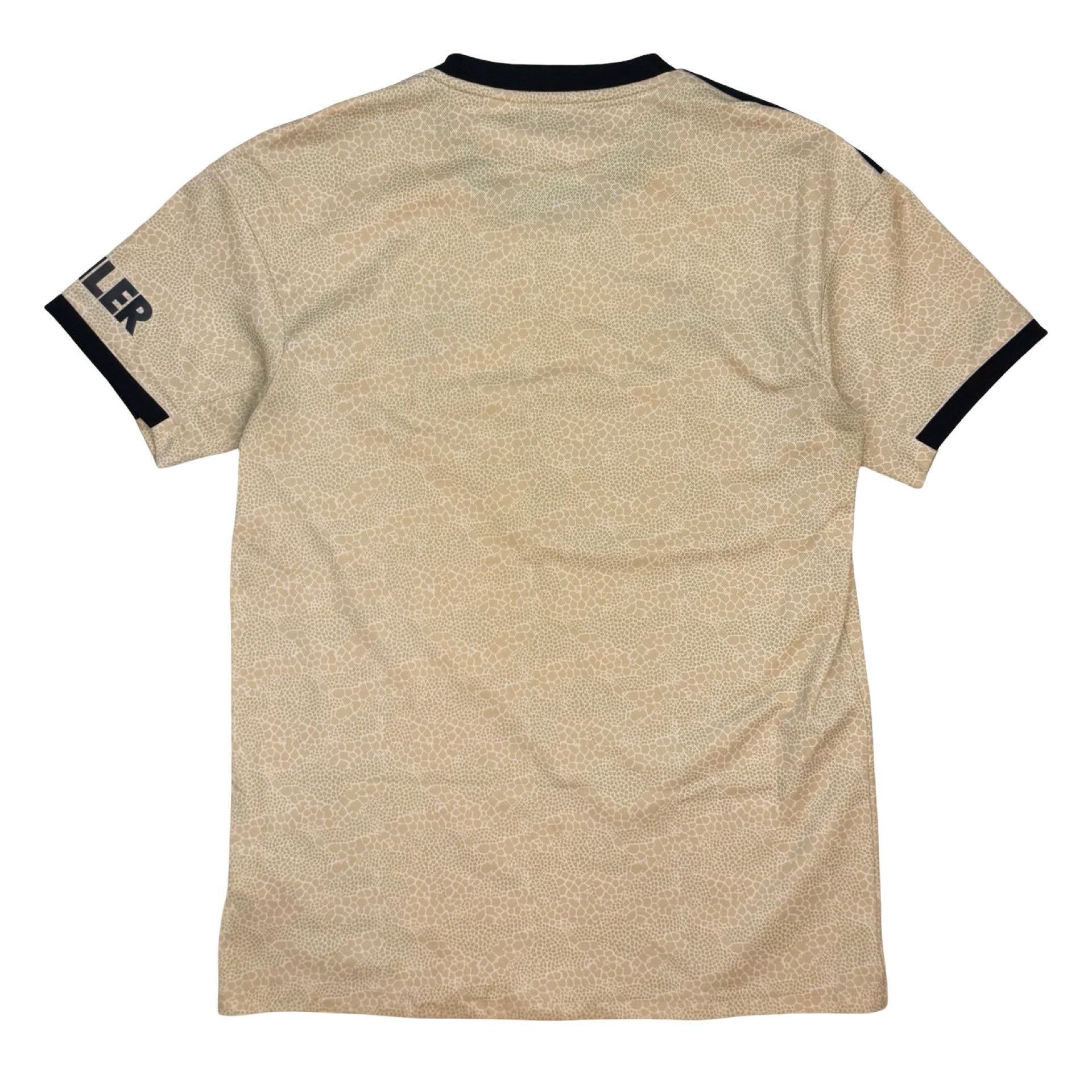 2019-20 Adidas Manchester United Away Jersey Tan