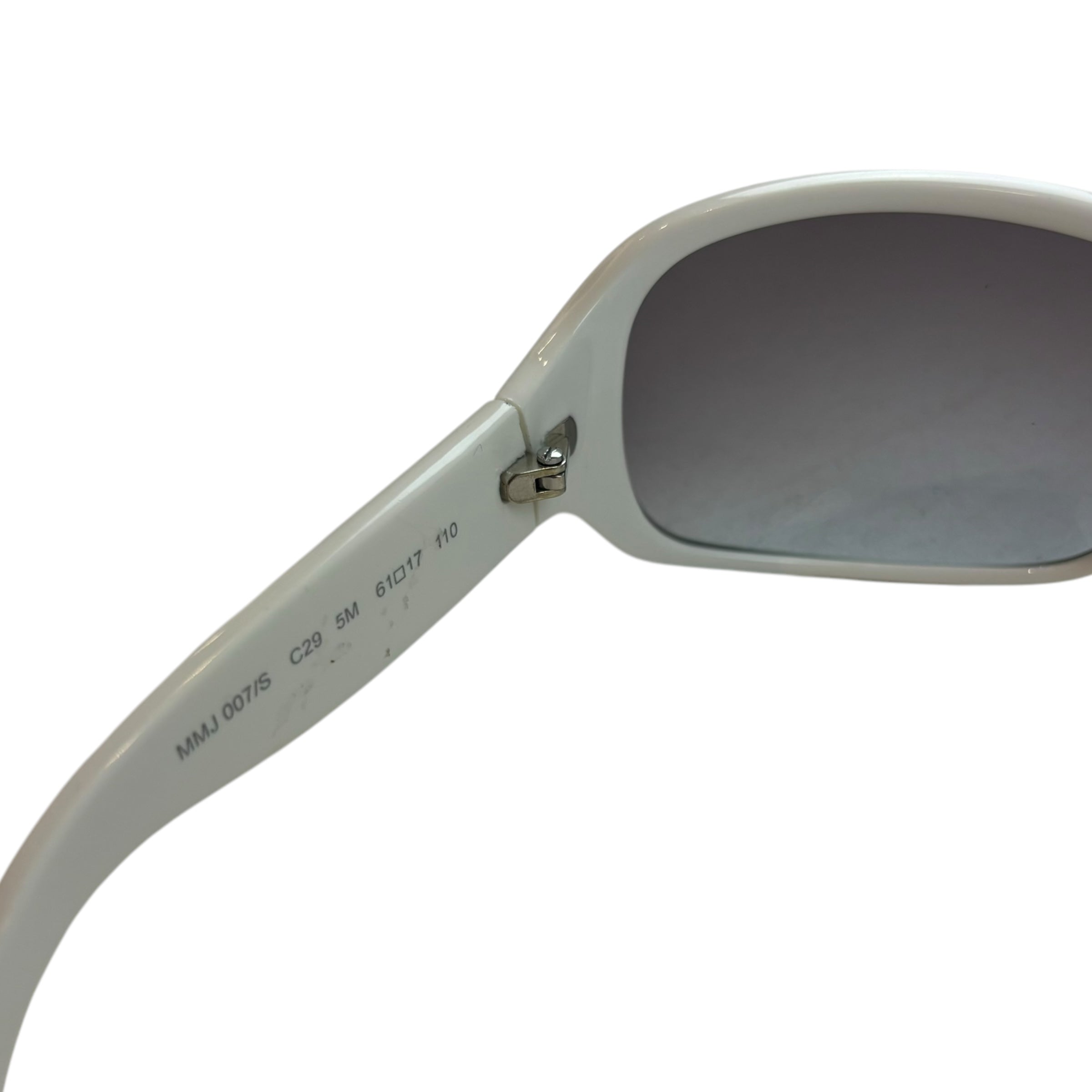 Marc By Marc Jacobs MMJ 007/S Oversized Sunglasses White