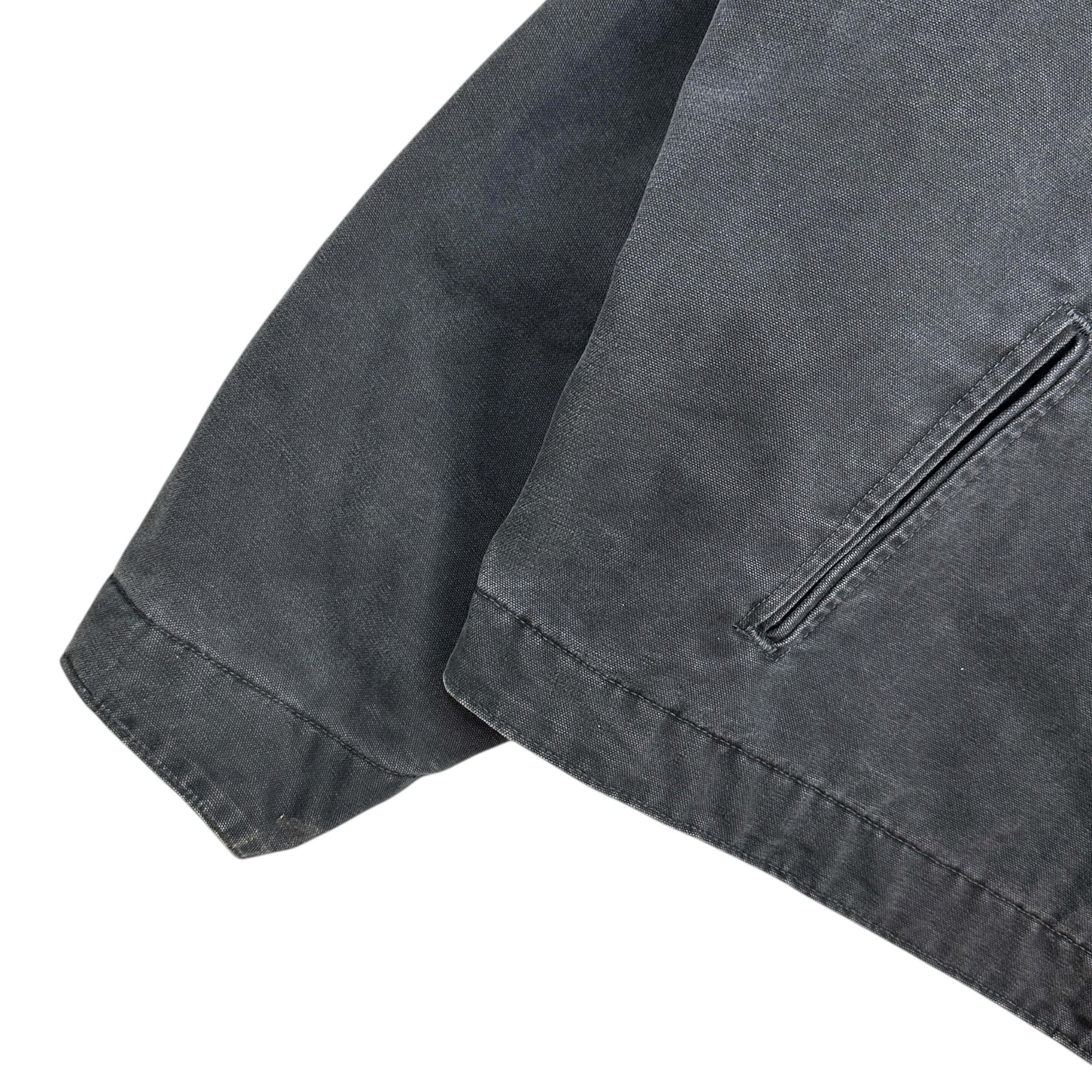 Vintage Carhartt Detroit Jacket Petrol Grey