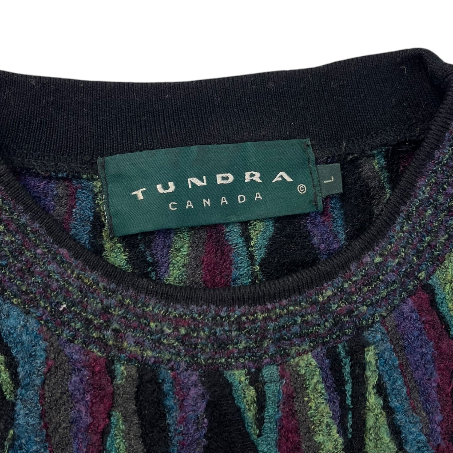 Vintage Tundra Vertical Diamond 3D Knit Borealis