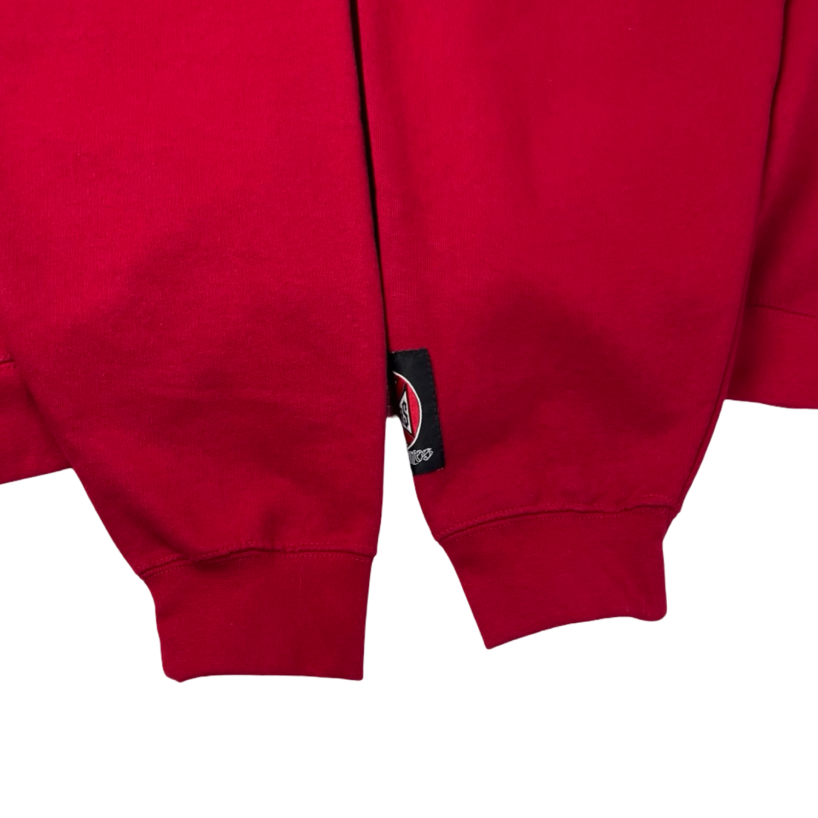 Vintage Y2K West Coast Choppers Zip-Up Hoodie Red