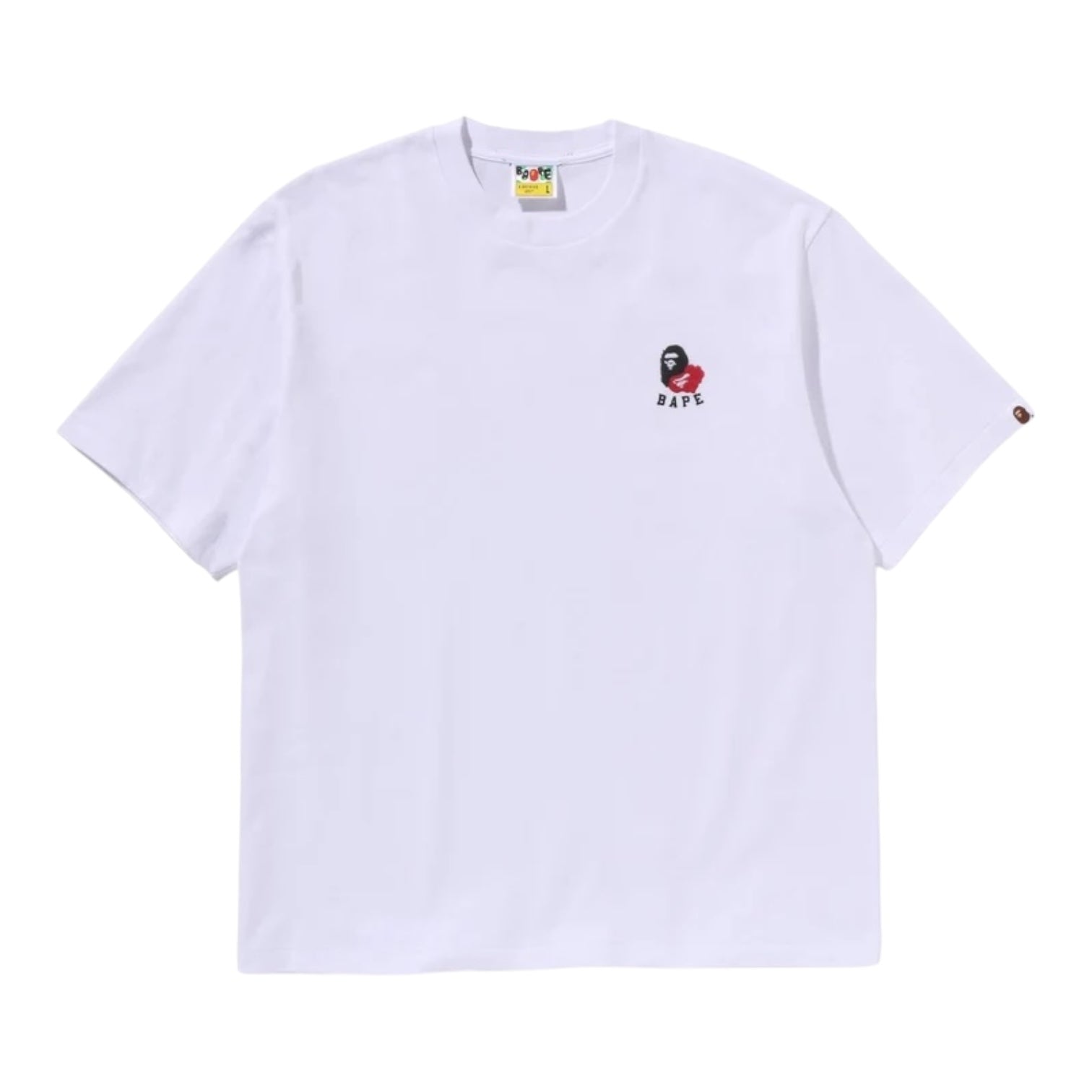 BAPE Ape Head 2 Point Relaxed Tee White