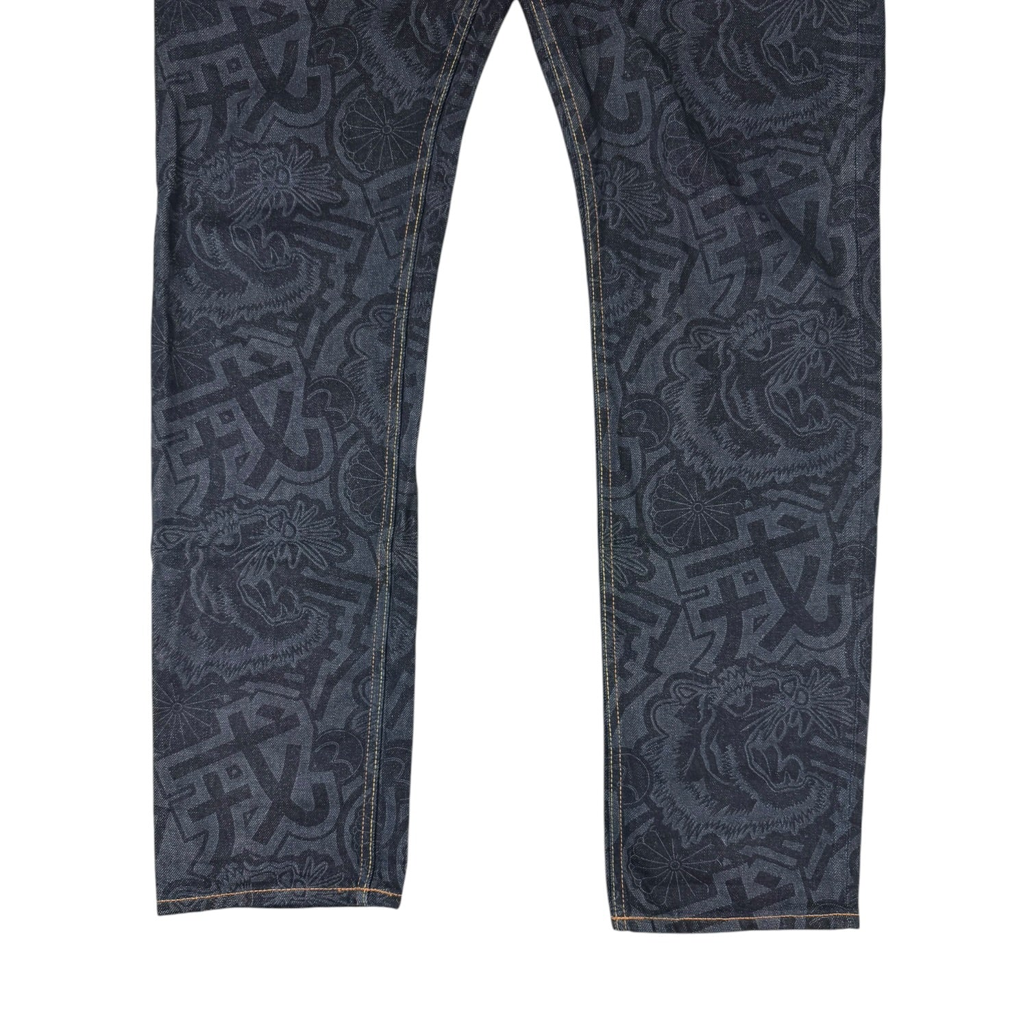 Evisu Mongram Jeans Indigo