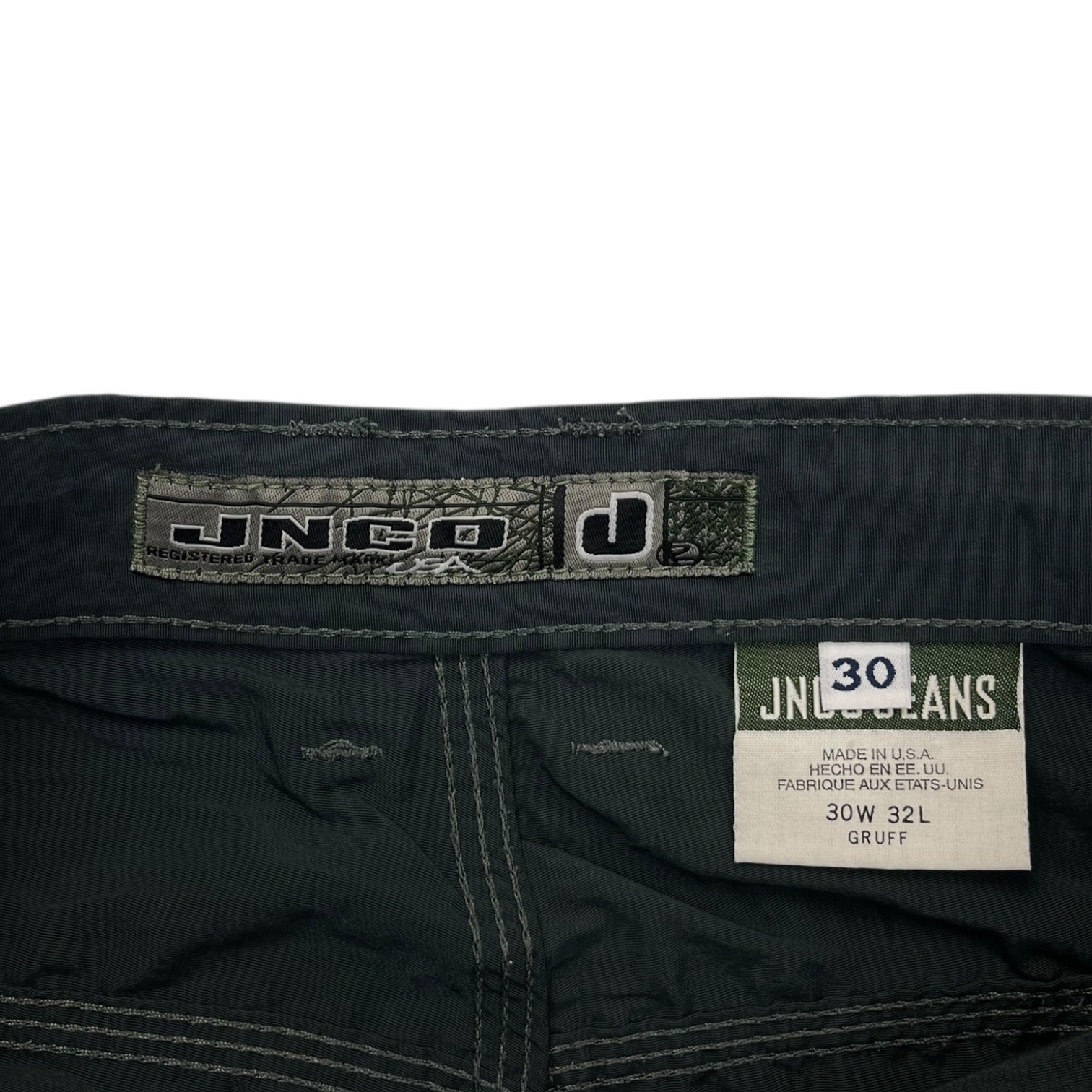 Vintage Y2K JNCO Baggy Gruff Nylon Pants