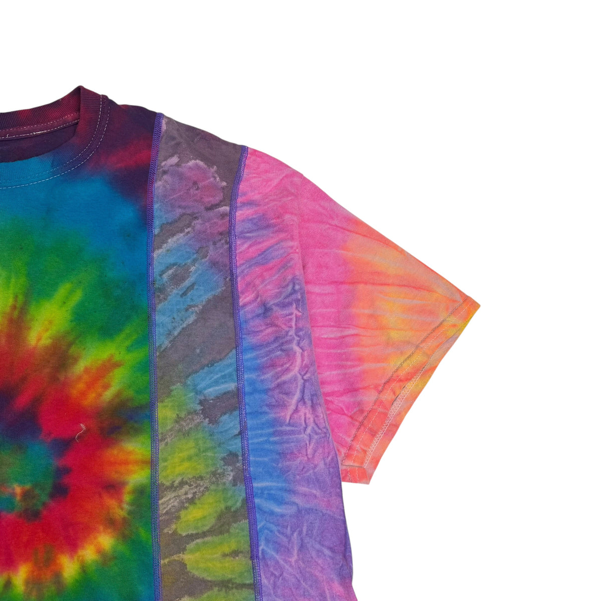 Needles Rebuild 5 Cut Tye Dye Tee Multicolor