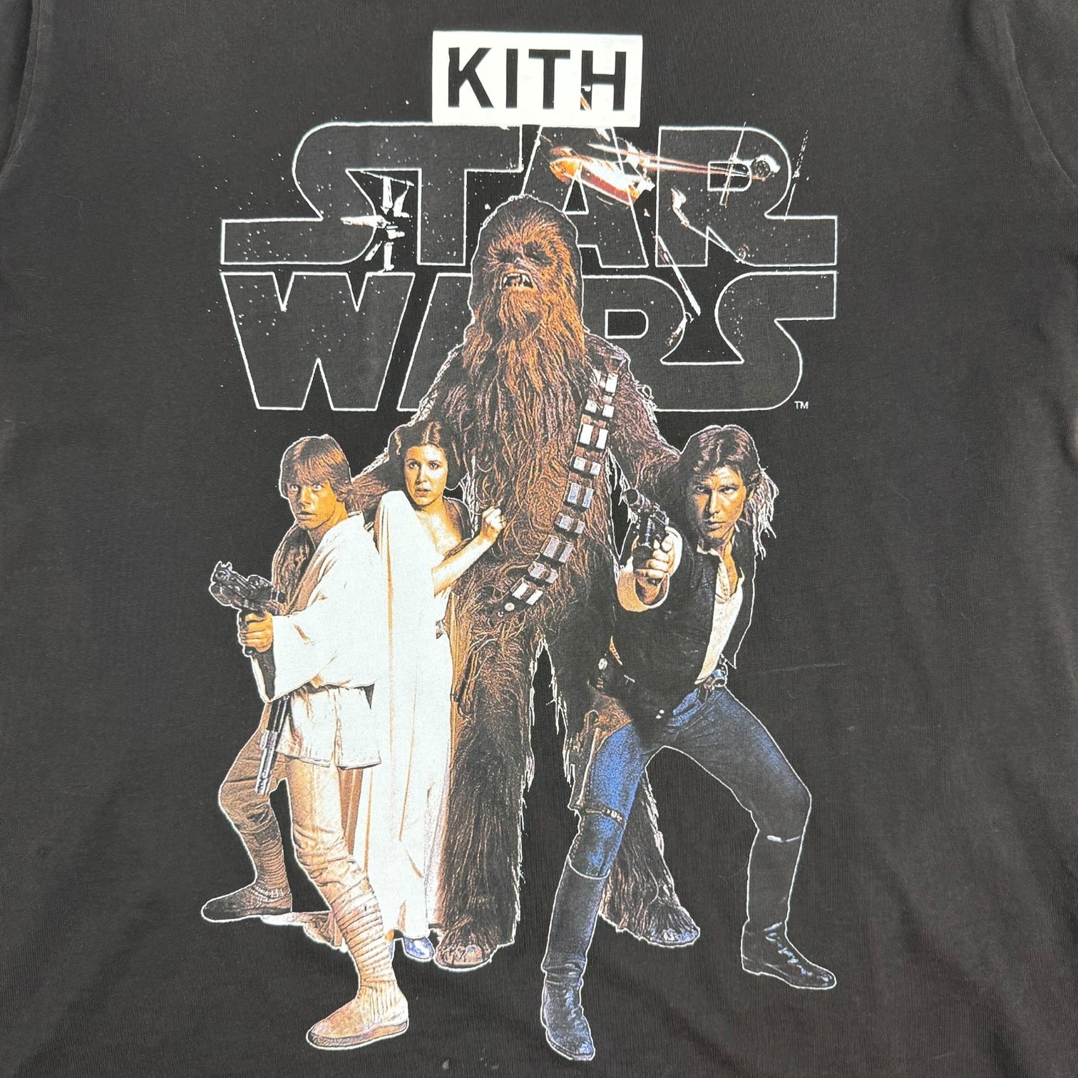 Kith Star Wars Classic Vintage Tee Black