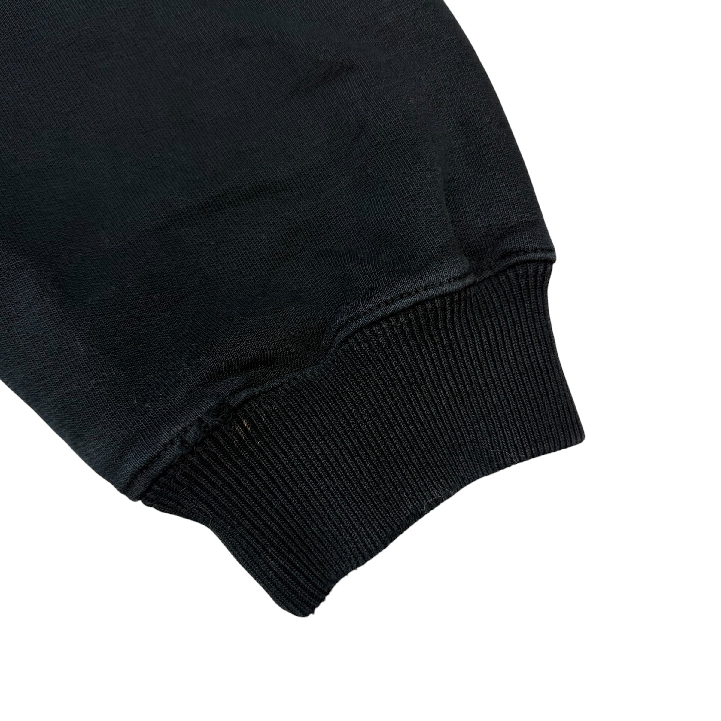 Balenciaga Small Logo Crewneck Black