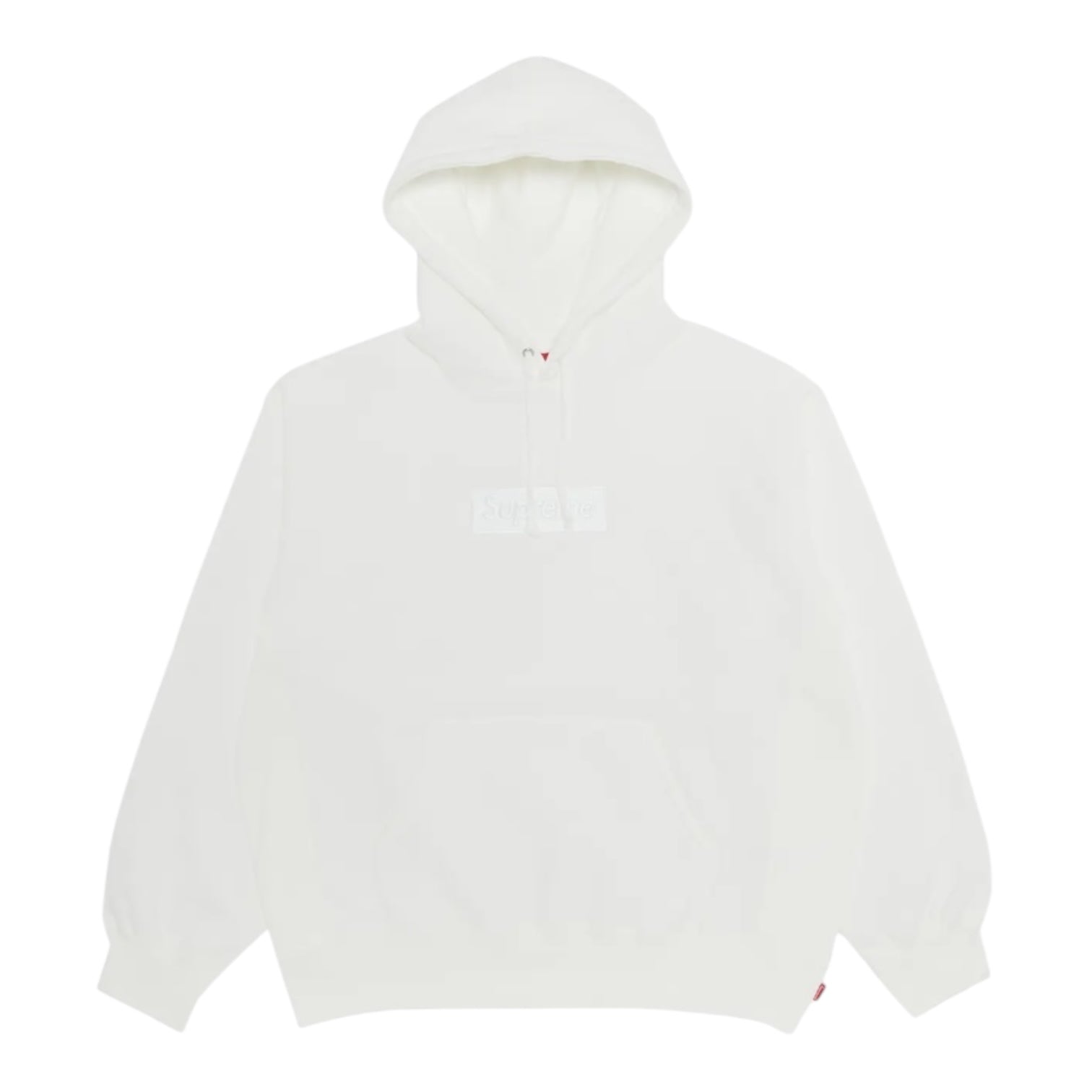 FW23 Supreme Box Logo Hoodie White