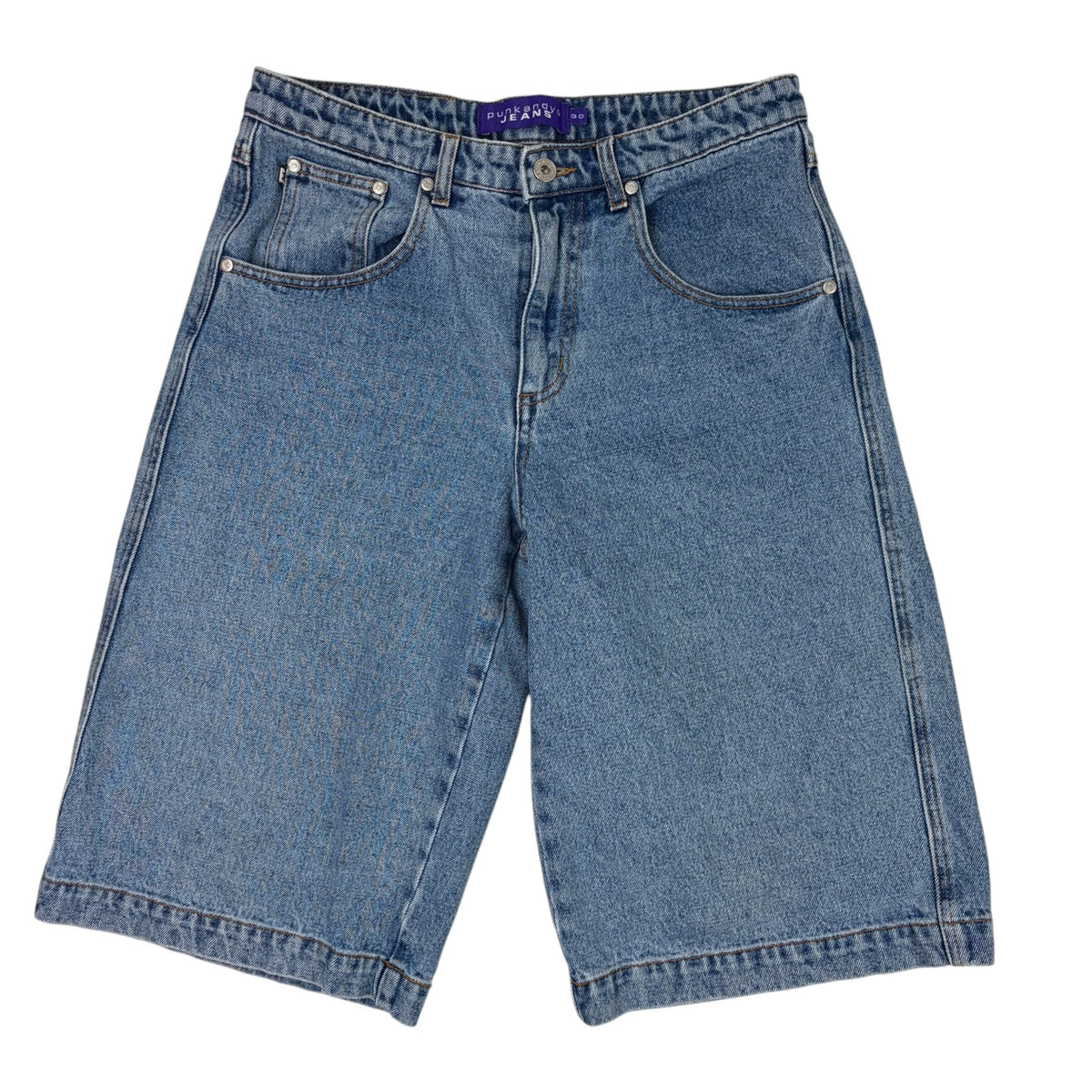 PunkandYo Curve Denim Shorts Medium Wash