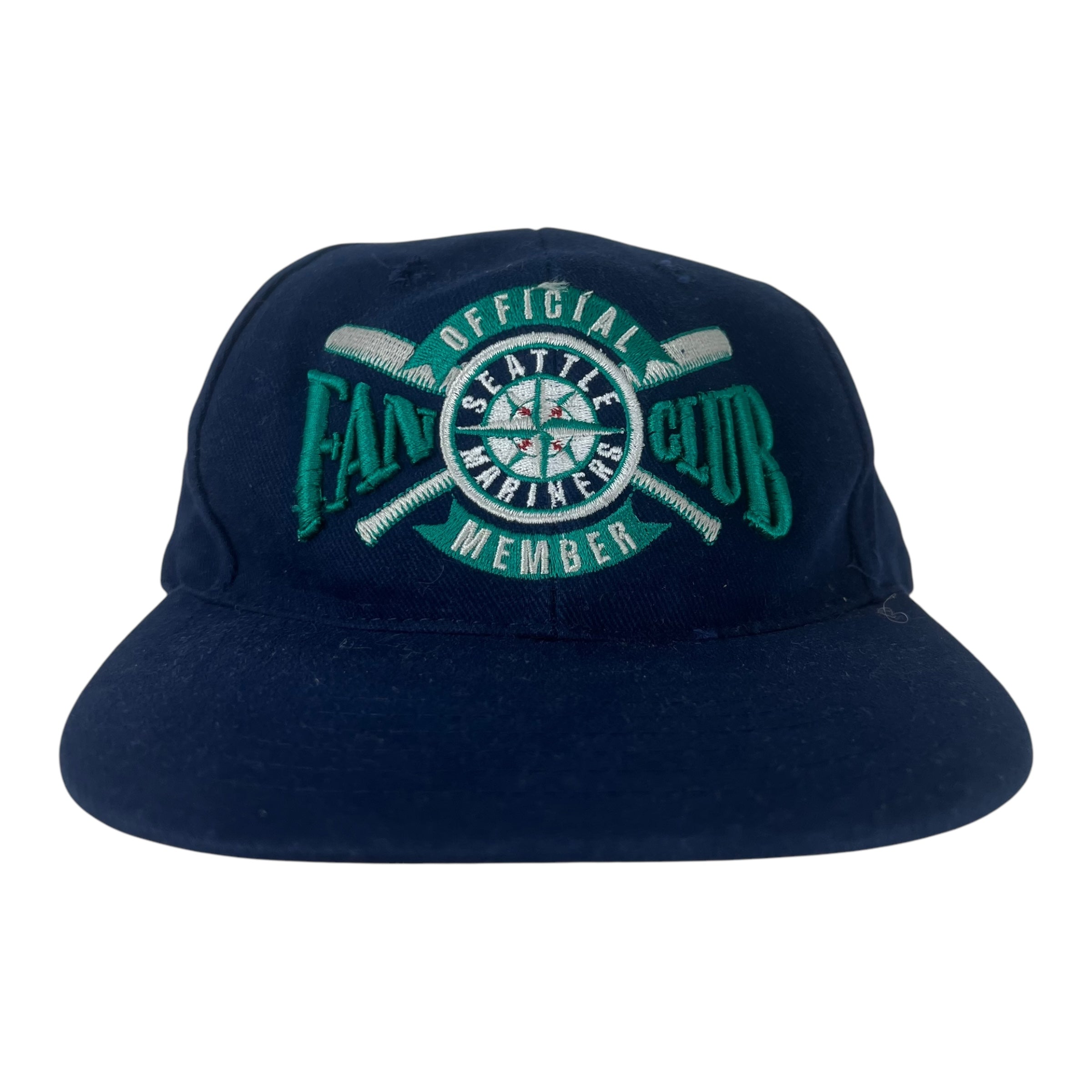 Vintage Seattle Mariners Logo Hat Navy