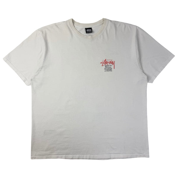Stussy Built Tough Teddy T-Shirt White