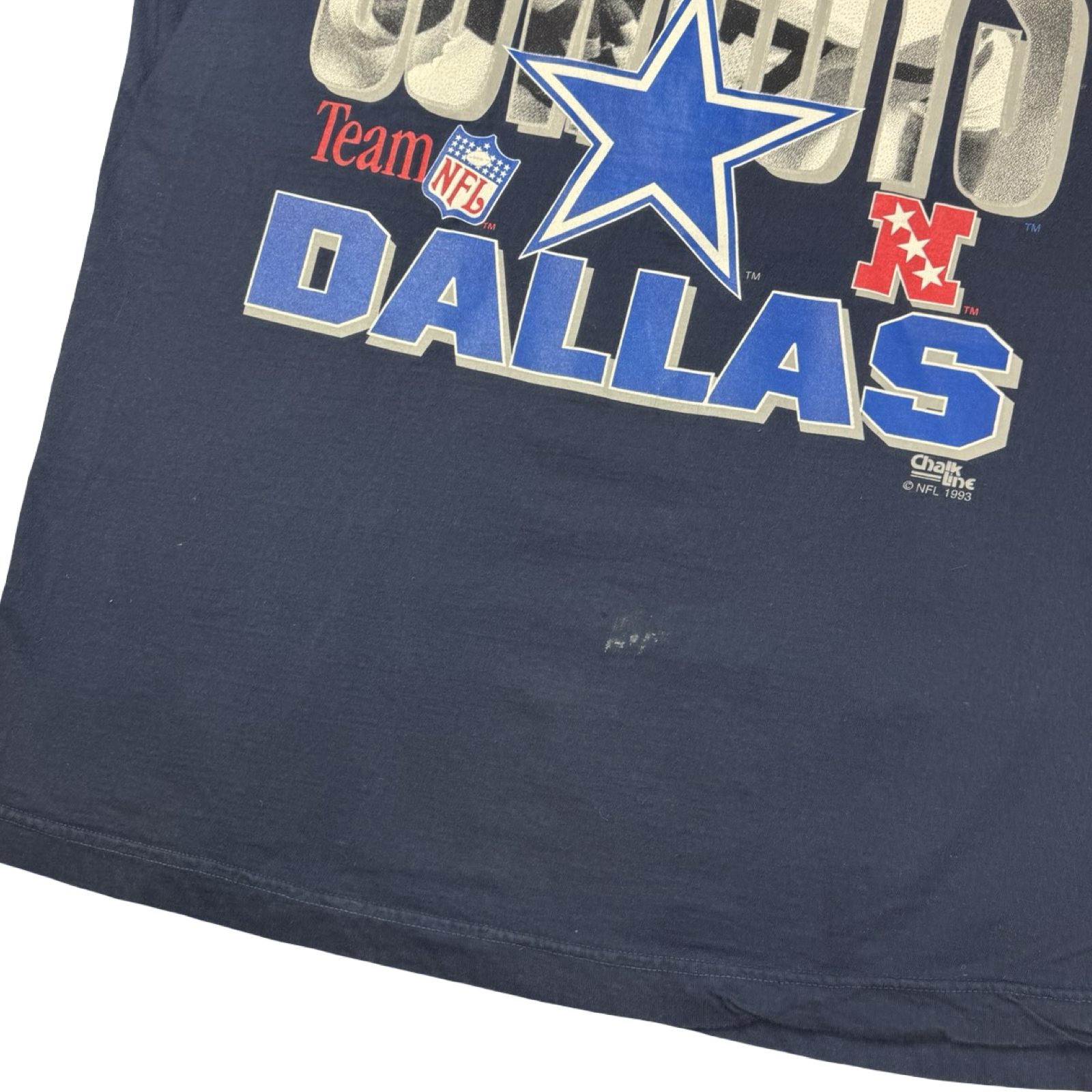 1993 Dallas Cowboys NFL T-Shirt Navy Blue