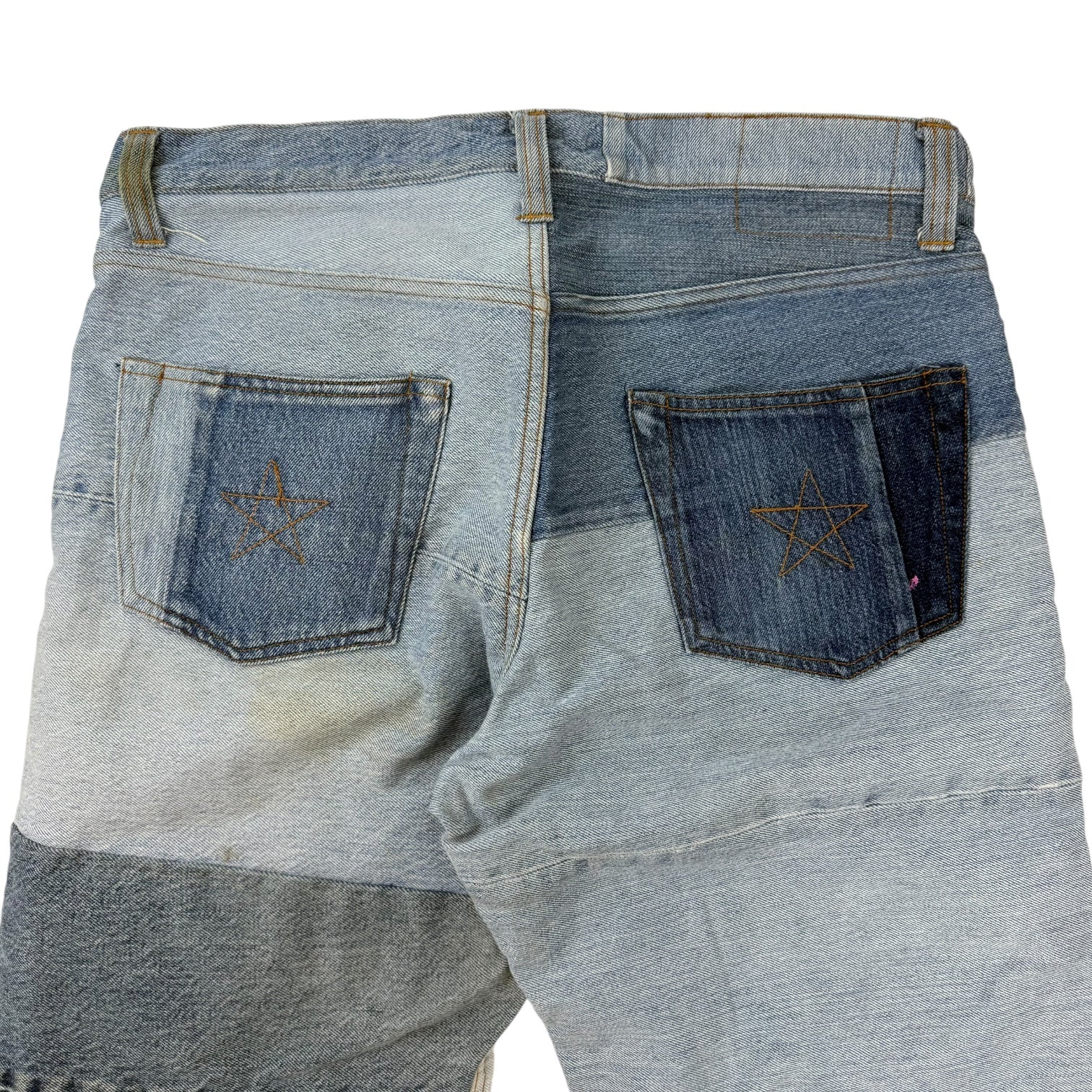 Vintage Y2K Patchwork Denim Jeans