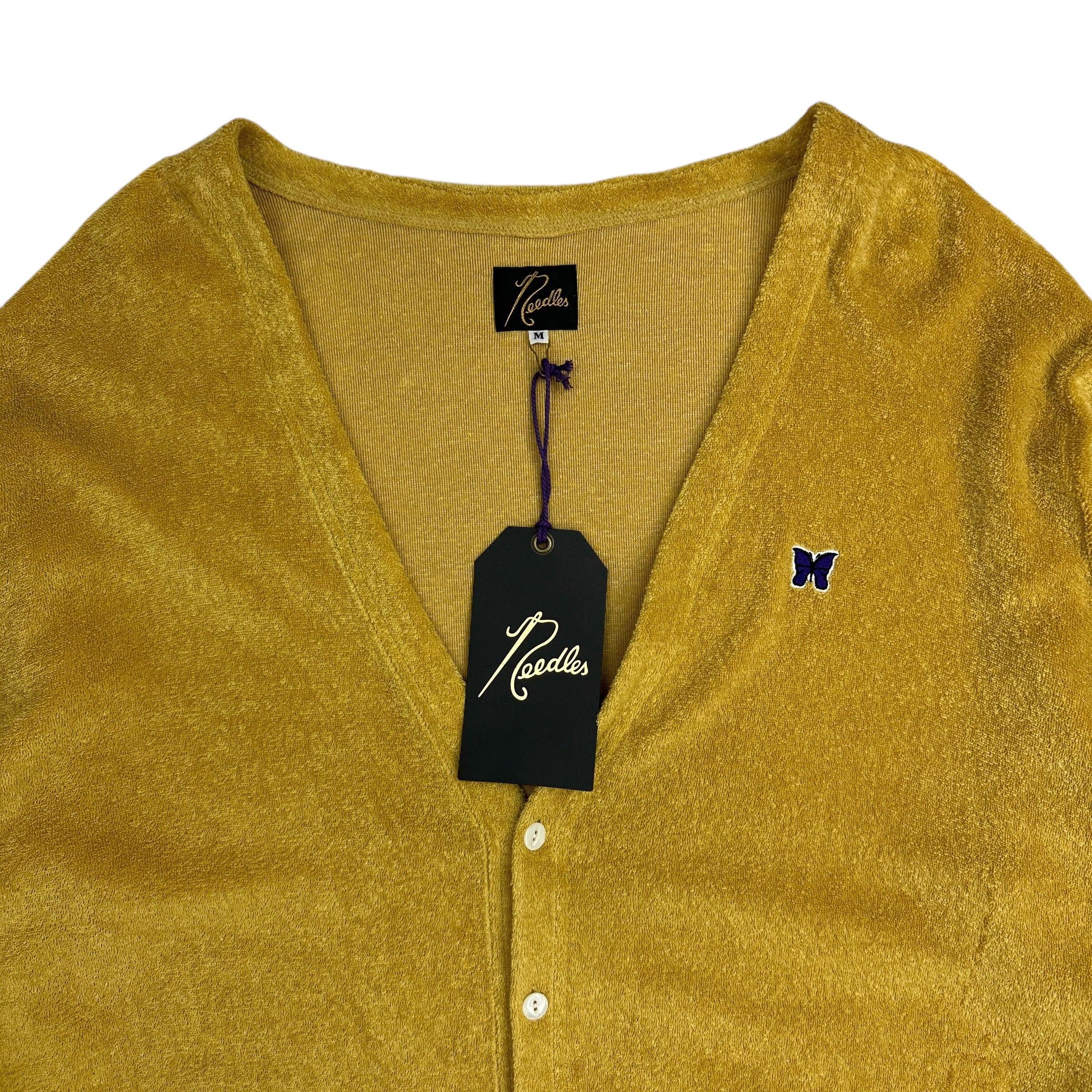 Needles Terry Cardigan Yellow