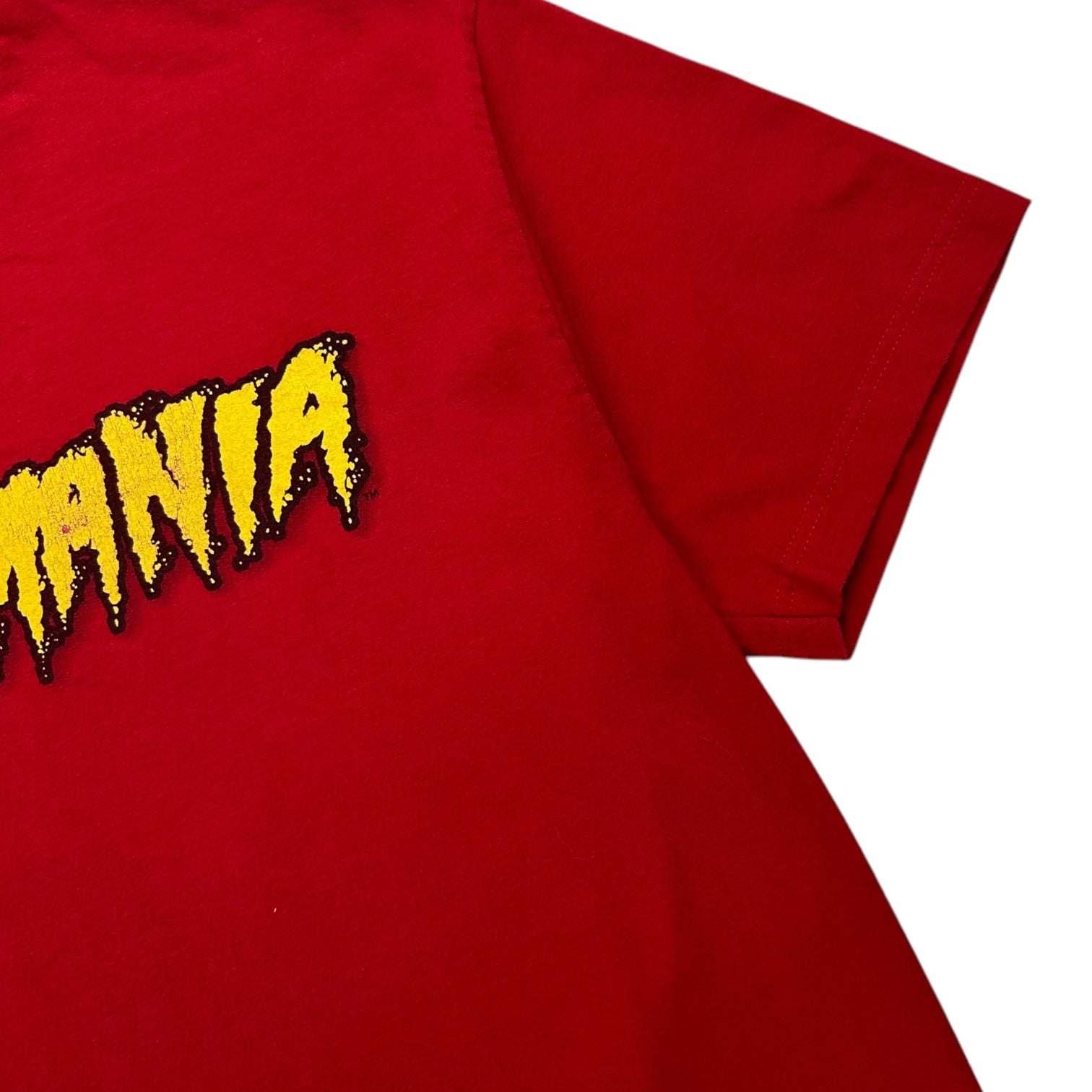 2002 WWE Hulk Hogan ‘Hulkamania’ Tee Red