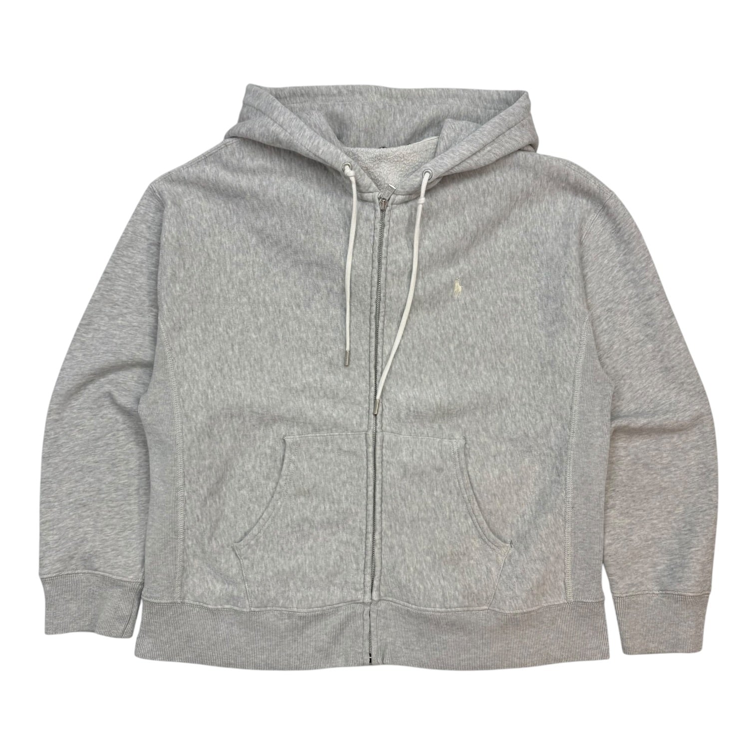 Vintage Polo Ralph Lauren Zip Up Sweater Grey