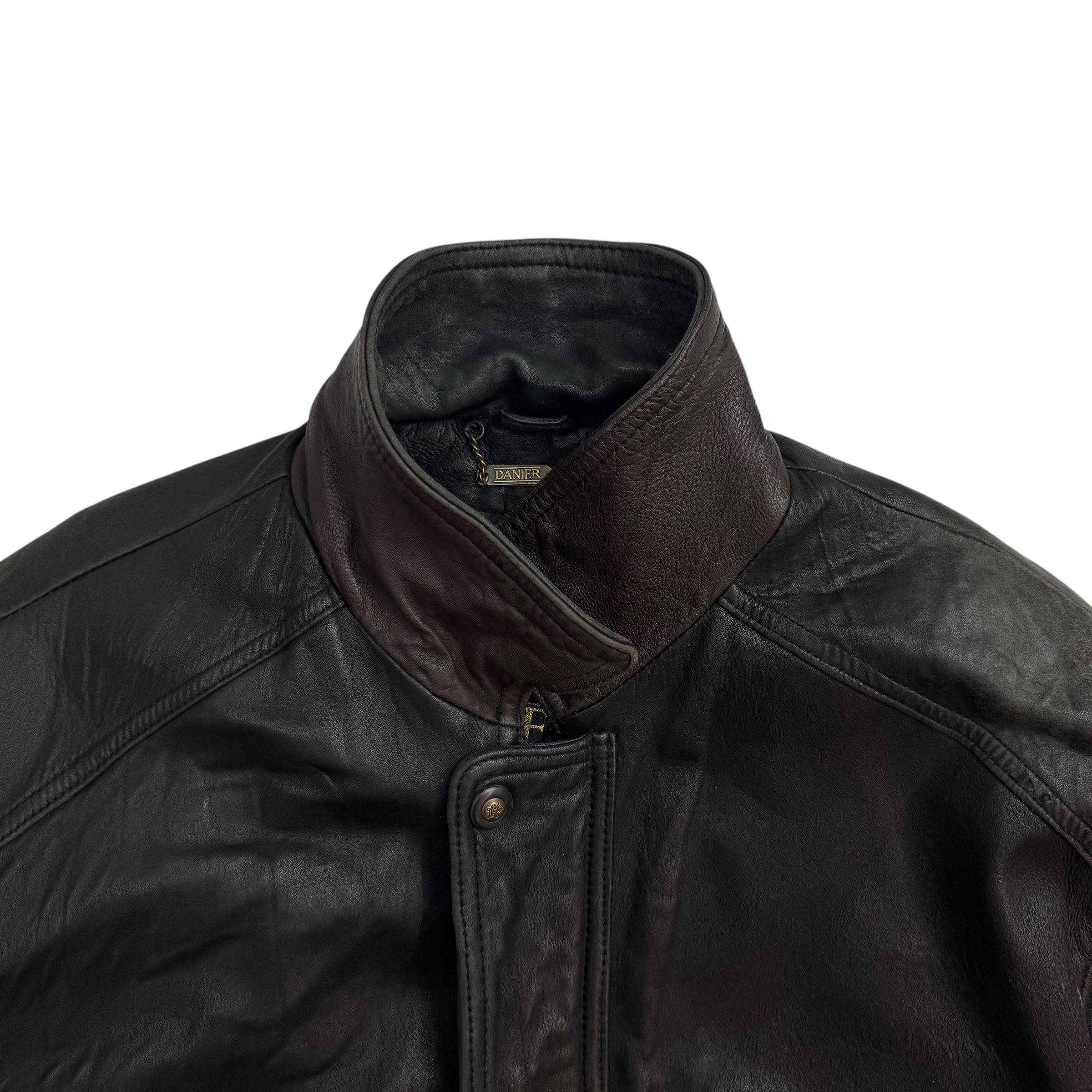 Vintage Danier Leather Jacket Black