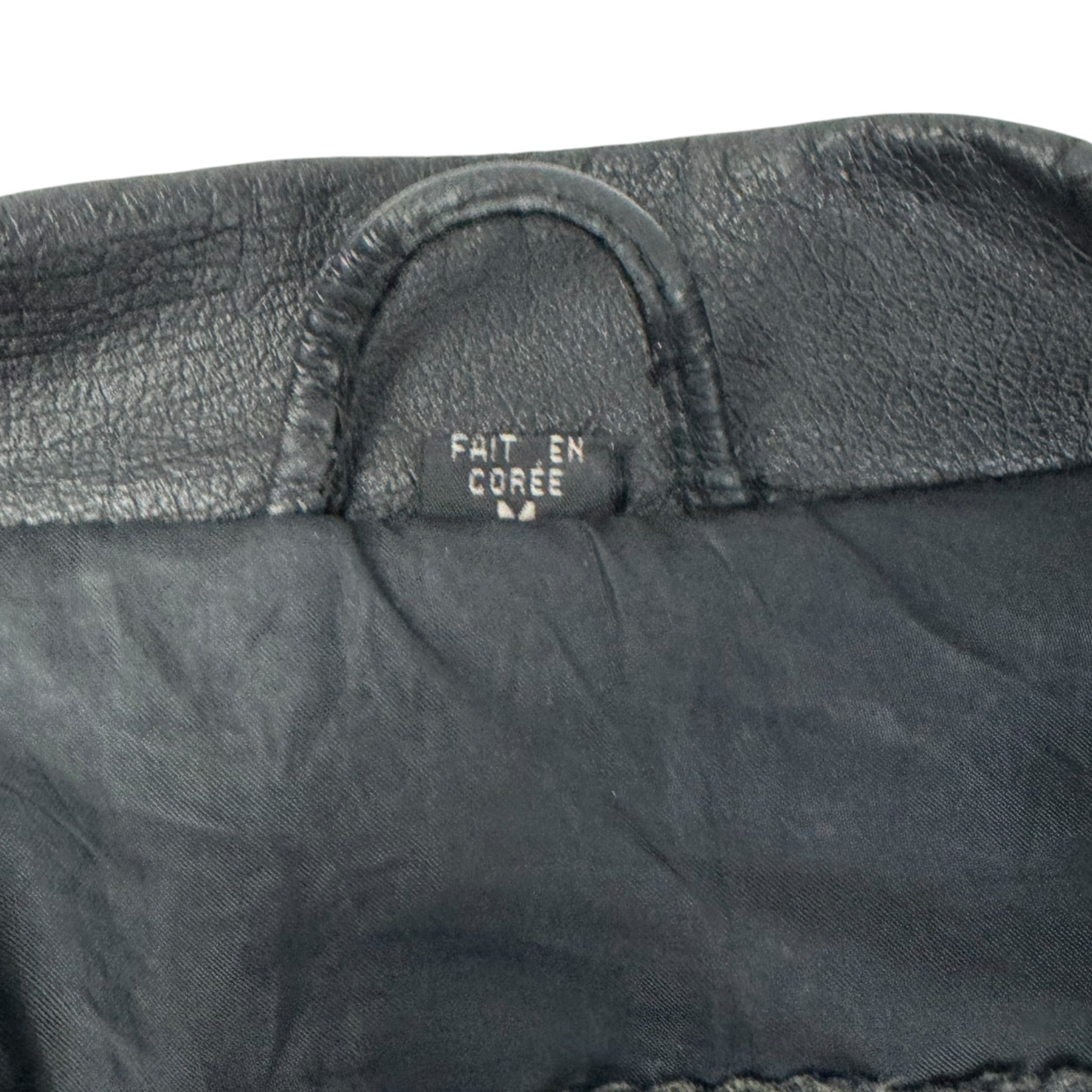 1989 Georgetown Hoyas Box Seat Leather MLB Biker Jacket