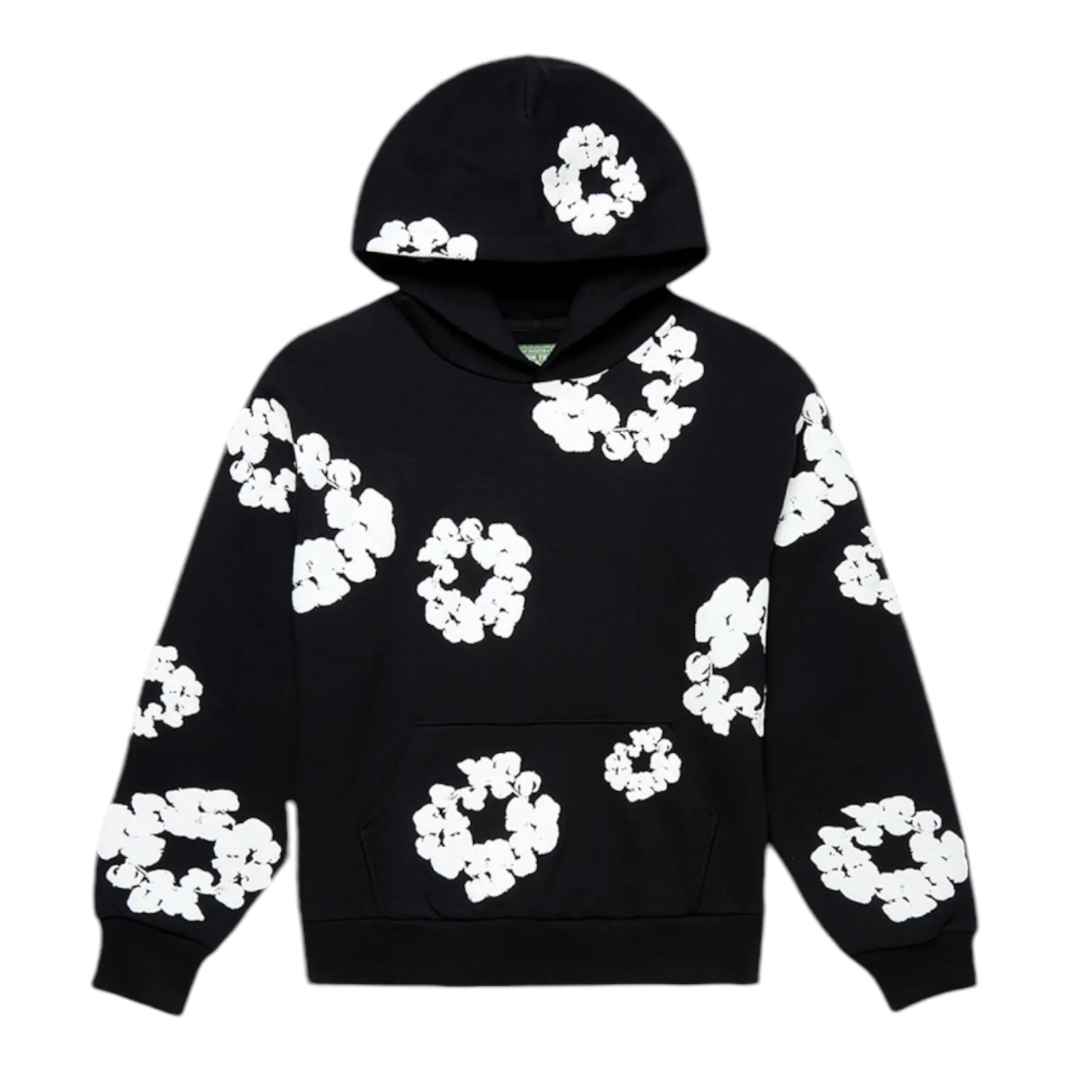 Denim Tears Cotton Wreath Hoodie Black