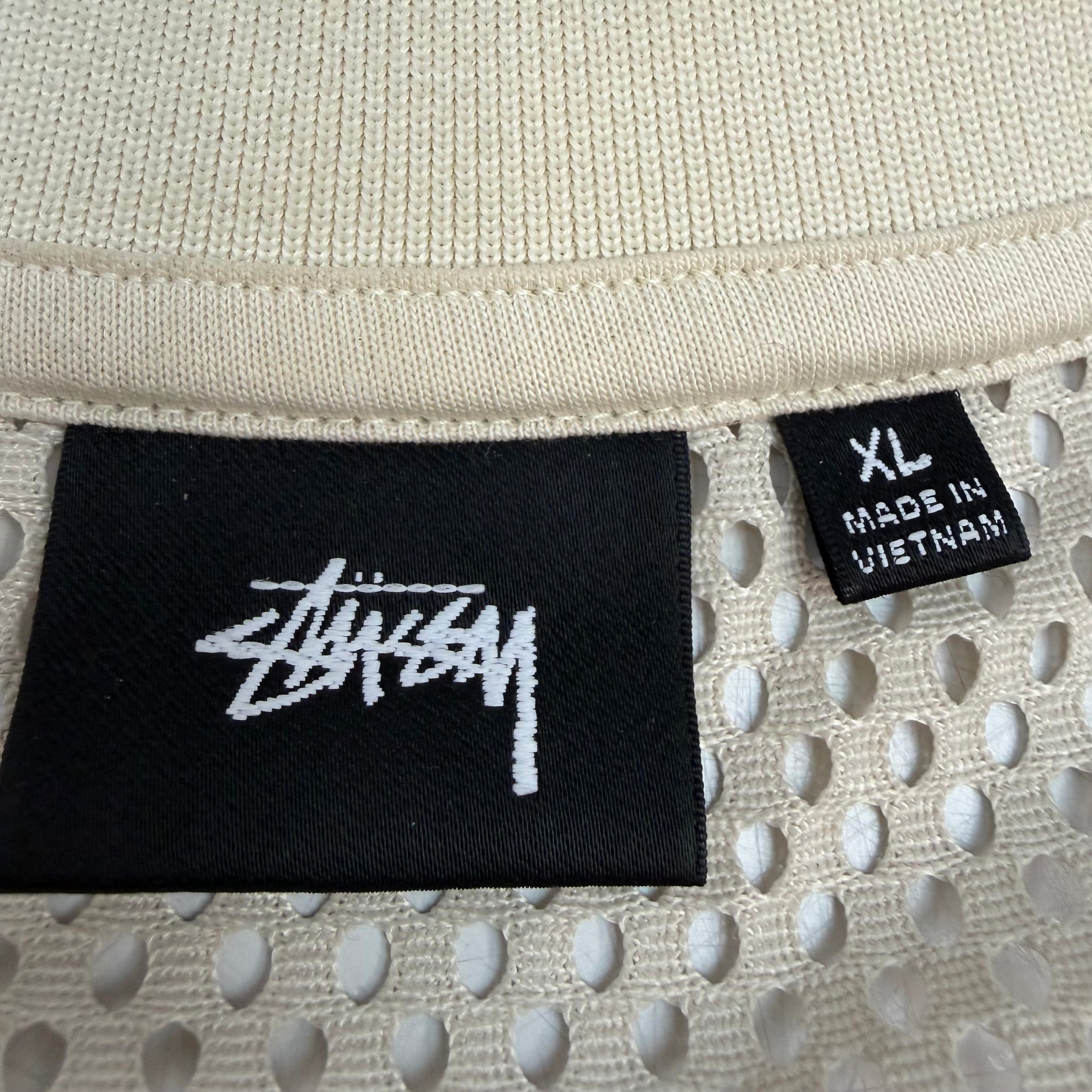 Stussy Trucker Cap Team Jersey Natural