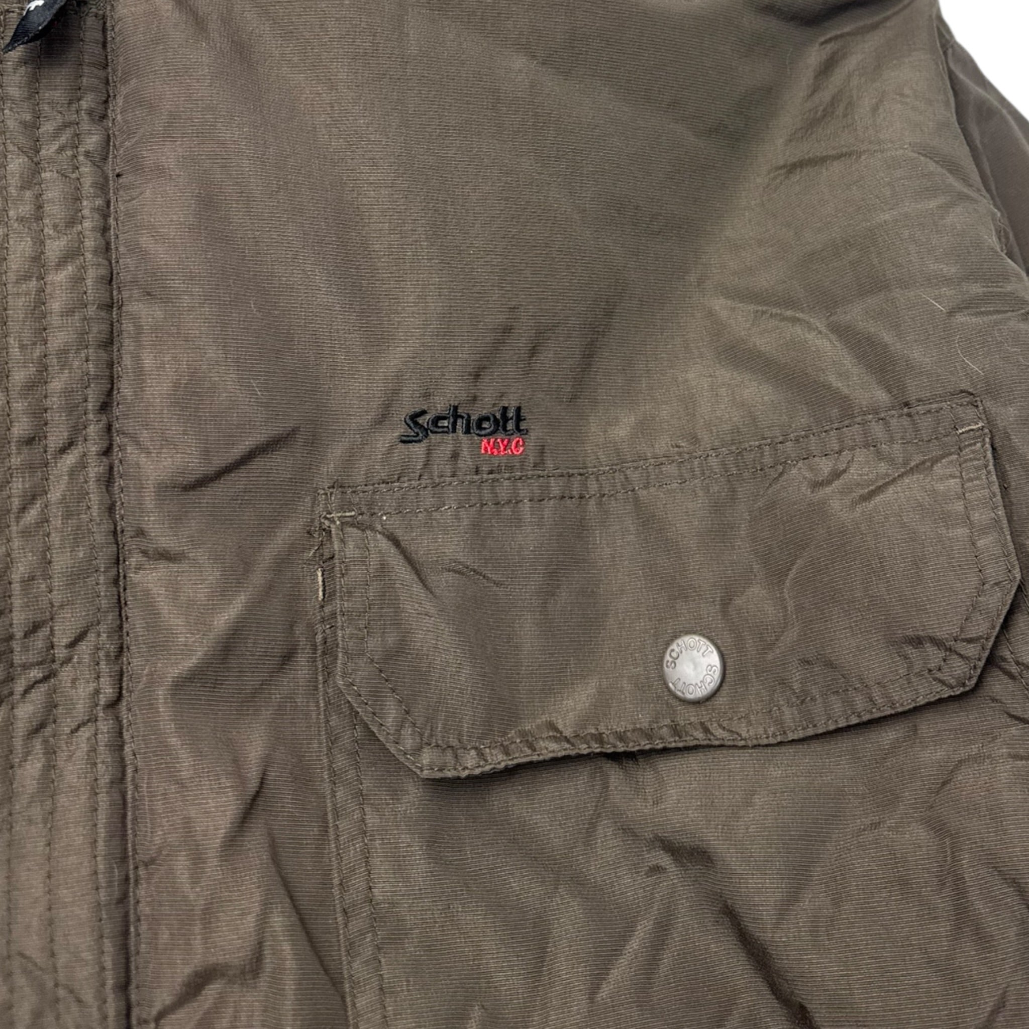 Vintage Schott NYC Military Parka Jacket