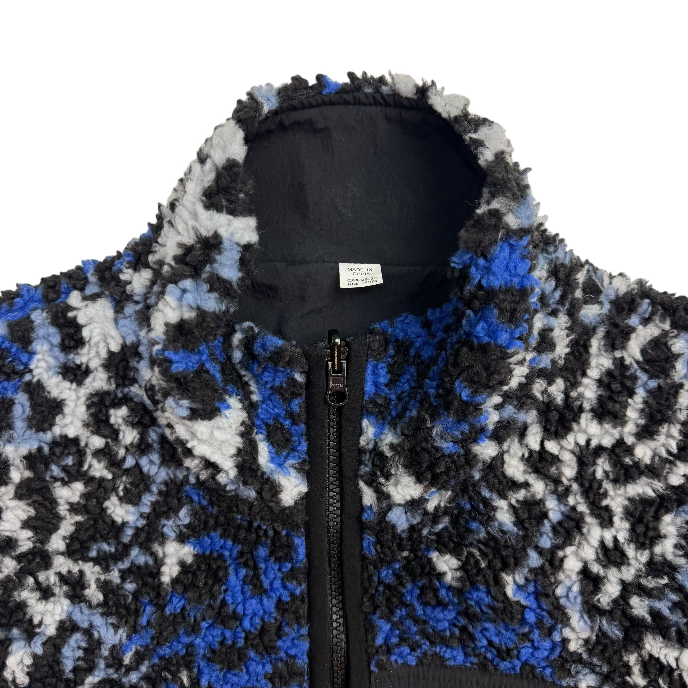 Stussy Fleece Reversible Jacket Leopard