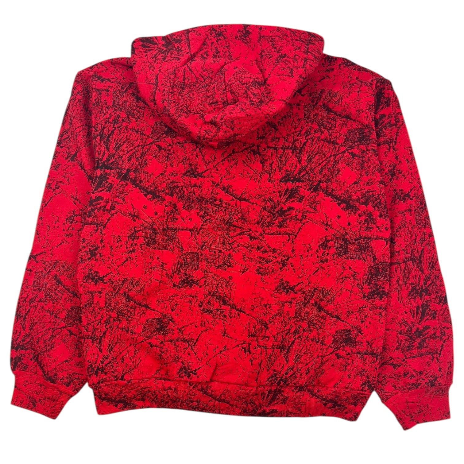 Sp5der OG Tree Camo Hoodie Red