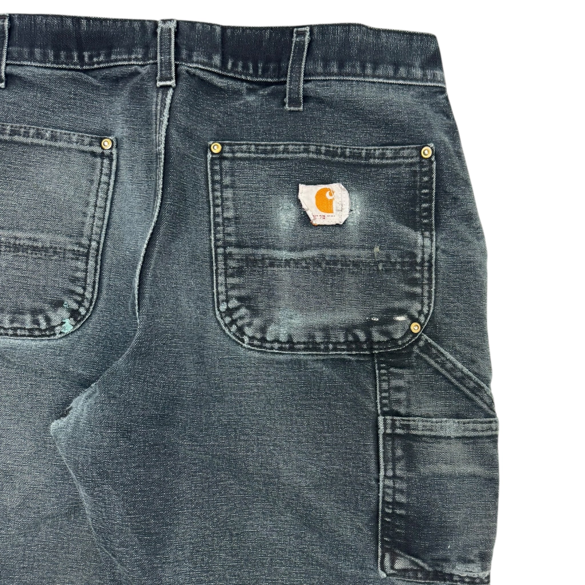 Carhartt Double Knee Work Pant Distressed Fest