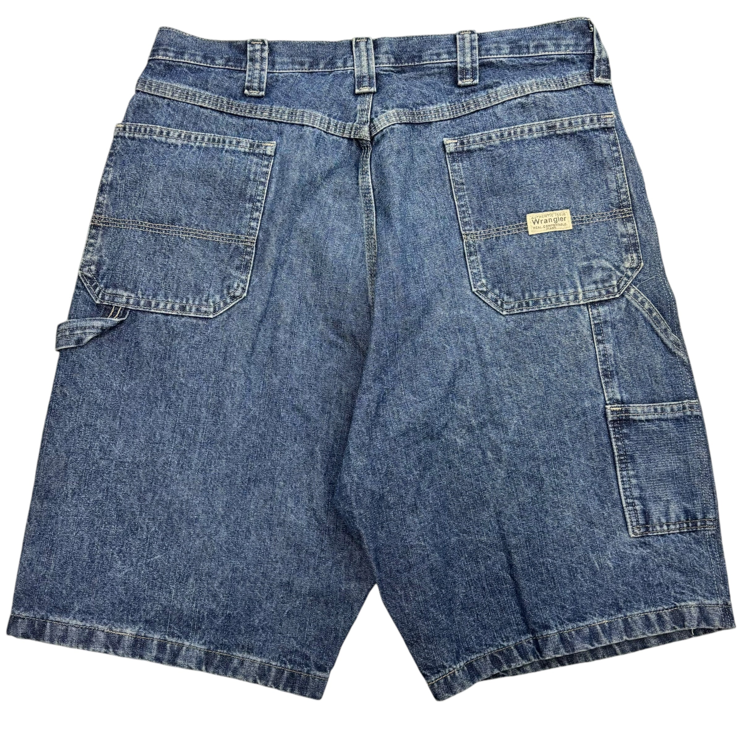 Vintage Wrangler Denim Shorts Dark Wash