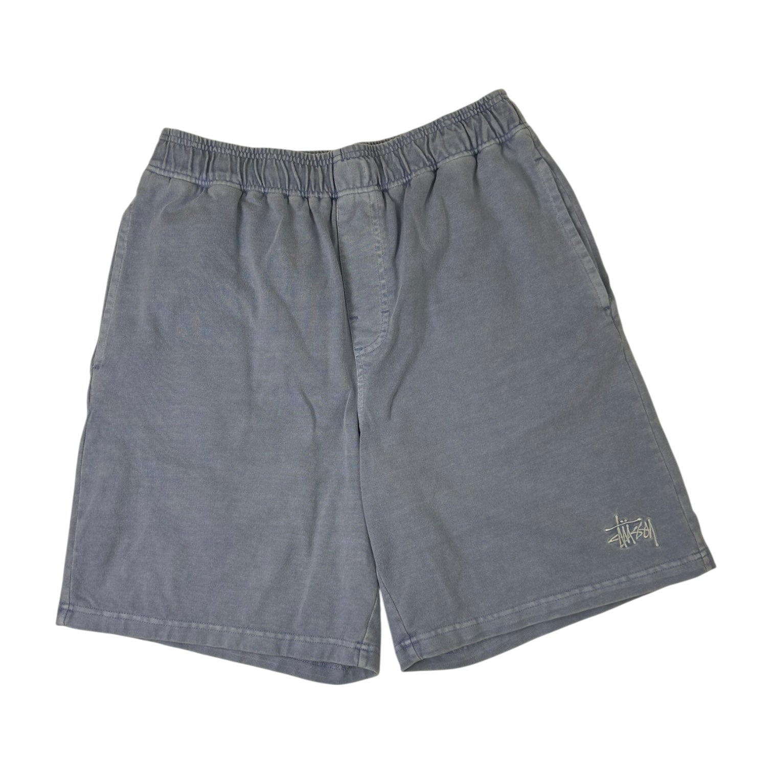 Stussy Stock Sweat Shorts Baby Blue