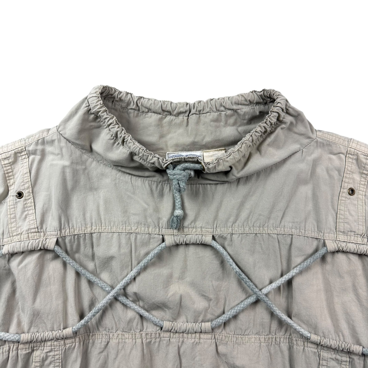 Vintage Santana Softwear Cargo Style Windbreaker Tan