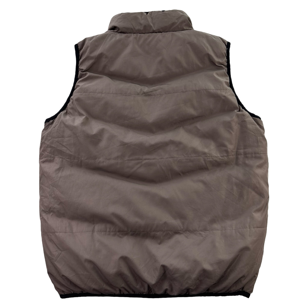 Vintage Balenciaga Sports Down Reversible Vest Orange/Brown