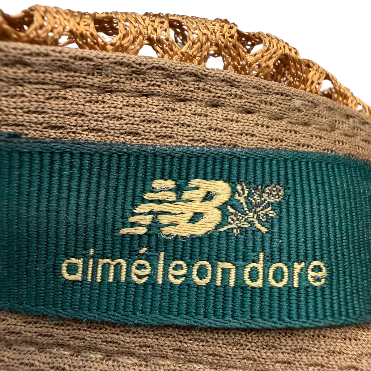 Aimé Leon Dore x New Balance Mesh Hat Gold