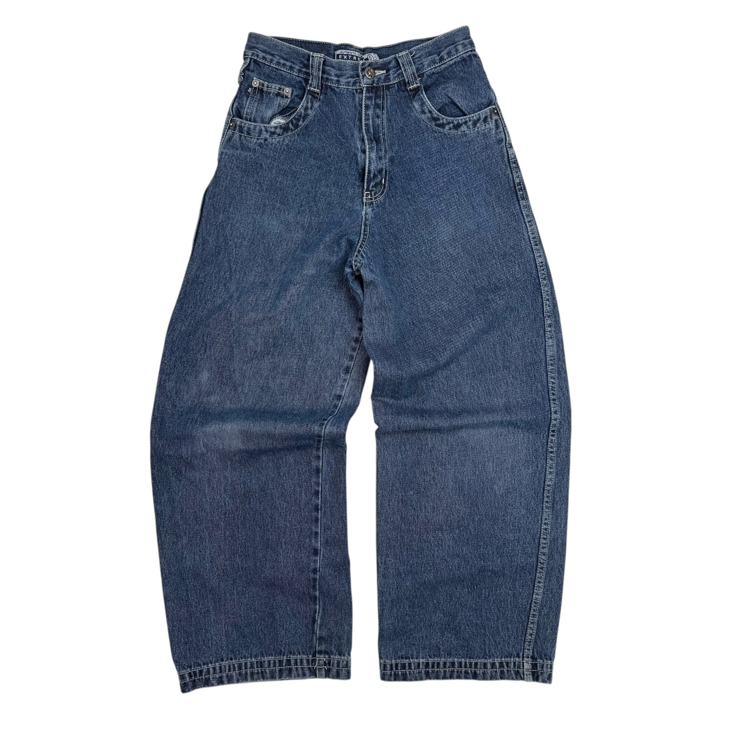 Vintage Brody Wide Leg Denim Pants Dark Wash