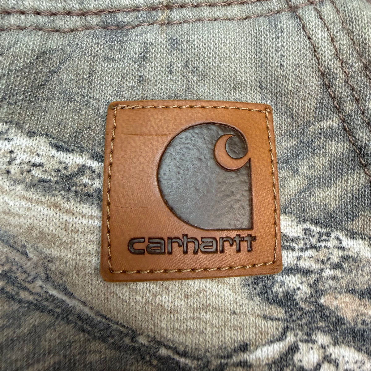 Vintage Carhartt Real Tree Zip Up Hoodie Camo